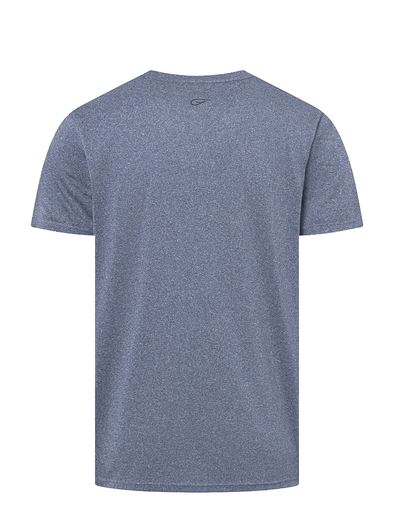 Five Seasons - BASIC TOP M - t-shirts - mood indigo melange - 2