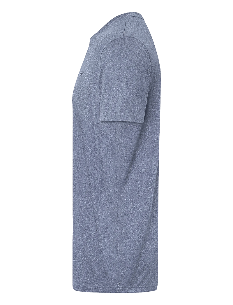 Five Seasons - BASIC TOP M - t-shirts - mood indigo melange - 3