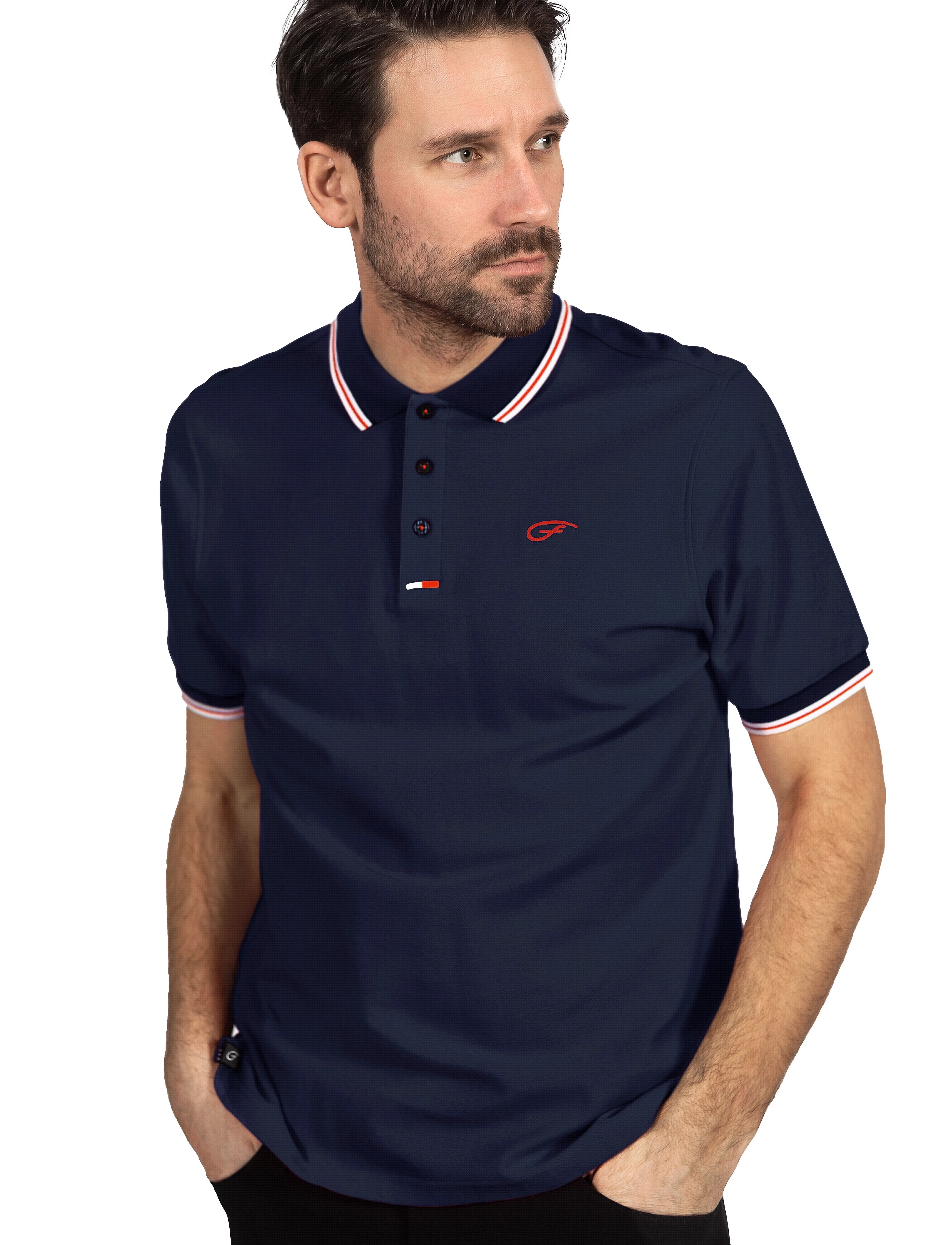 Five Seasons WAYLEN POLO M - Pikéer - NAVY / navy