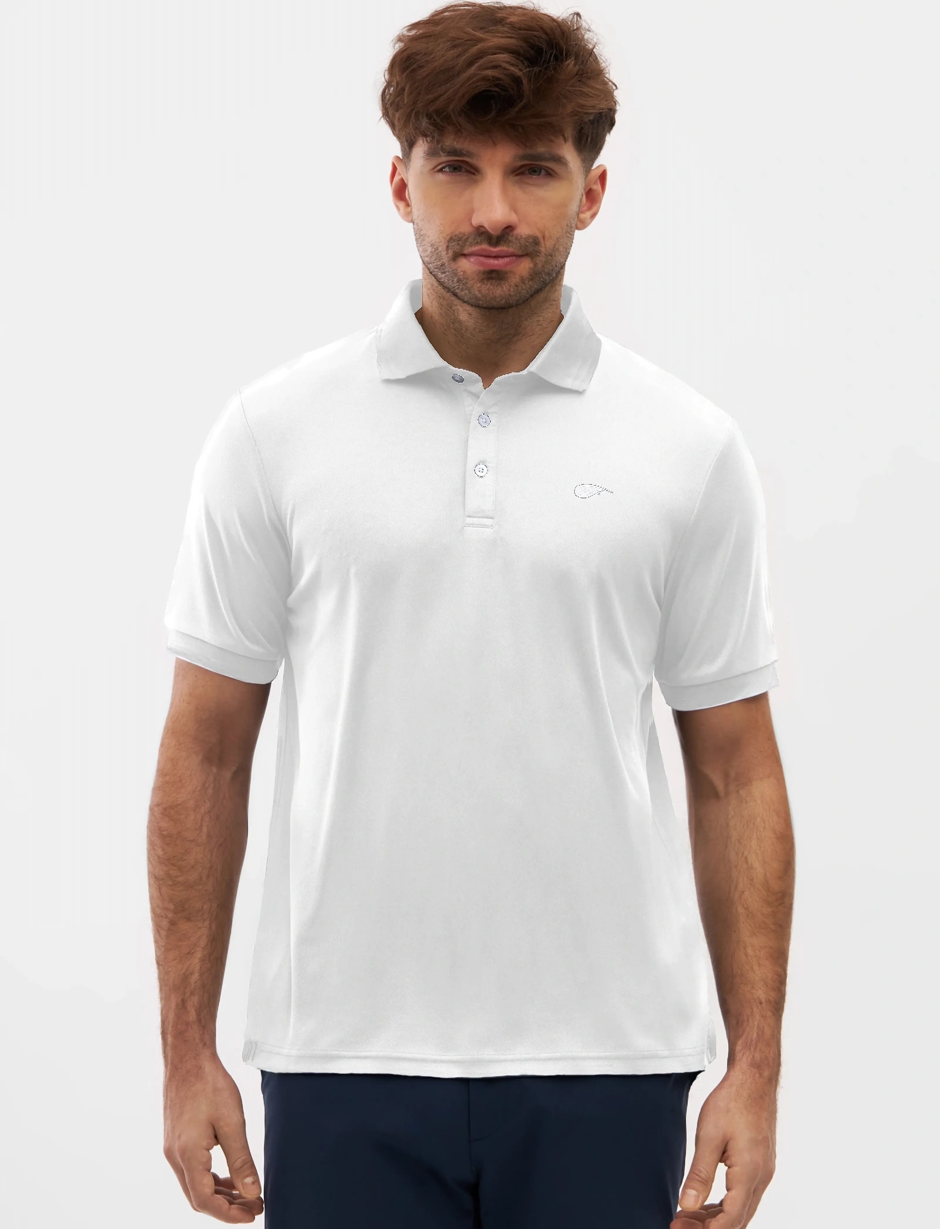 Five Seasons Hankley Polo M, S, White, Sport Polos > Sport Short-sleeved Polos, Herre
