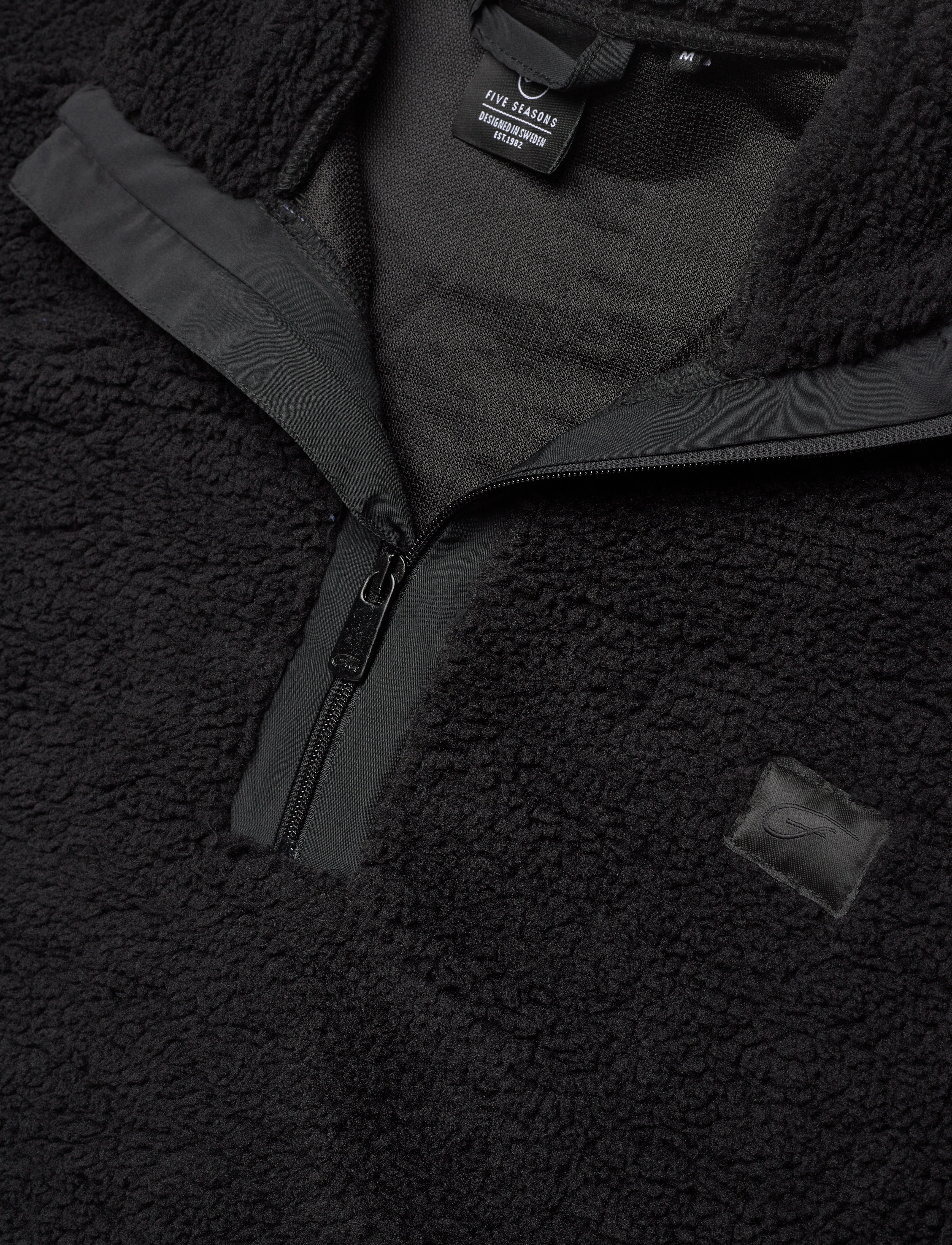 Five Seasons - RIMSTIGEN HALF ZIP M - black - 2