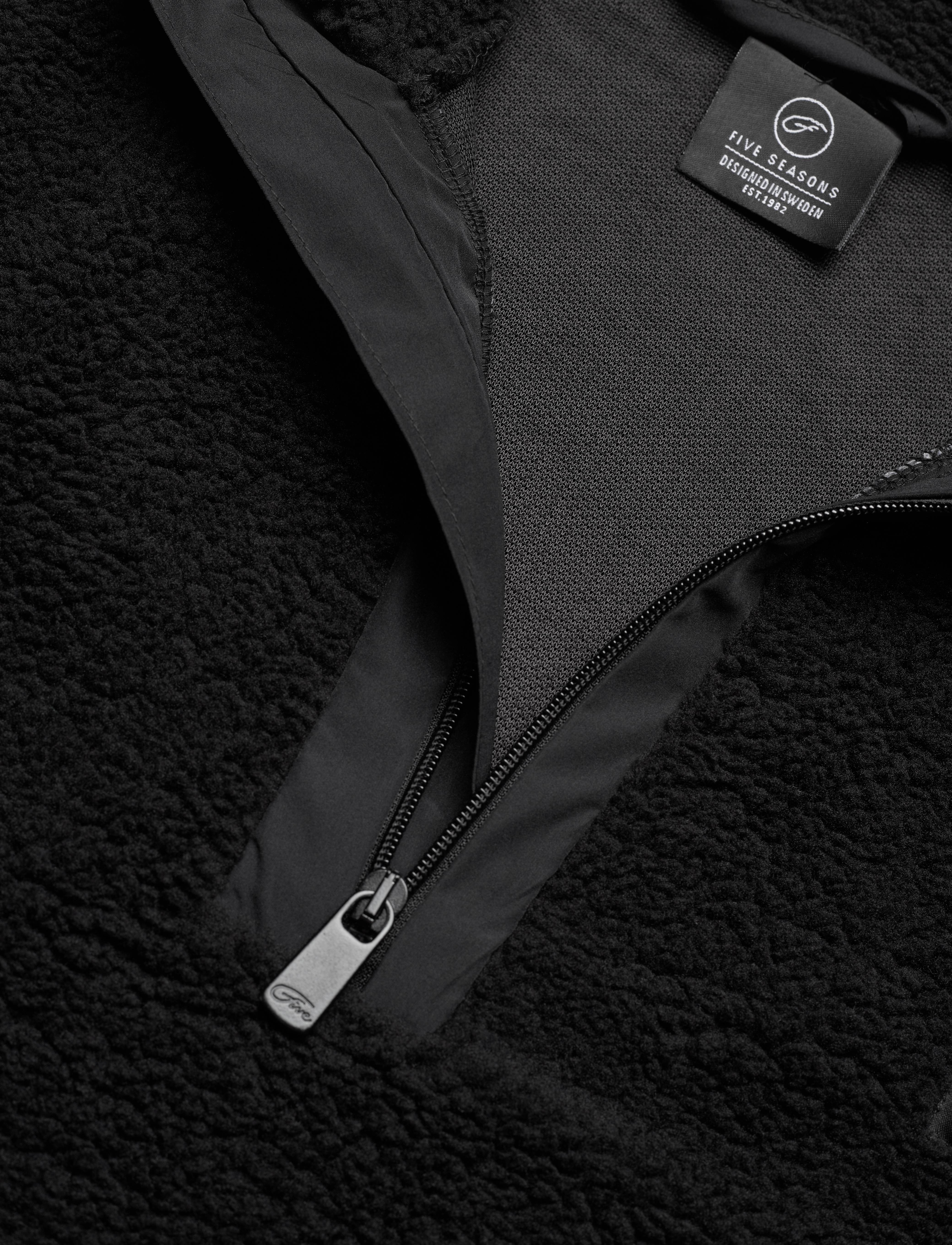 Five Seasons - RIMSTIGEN HALF ZIP M - black - 1