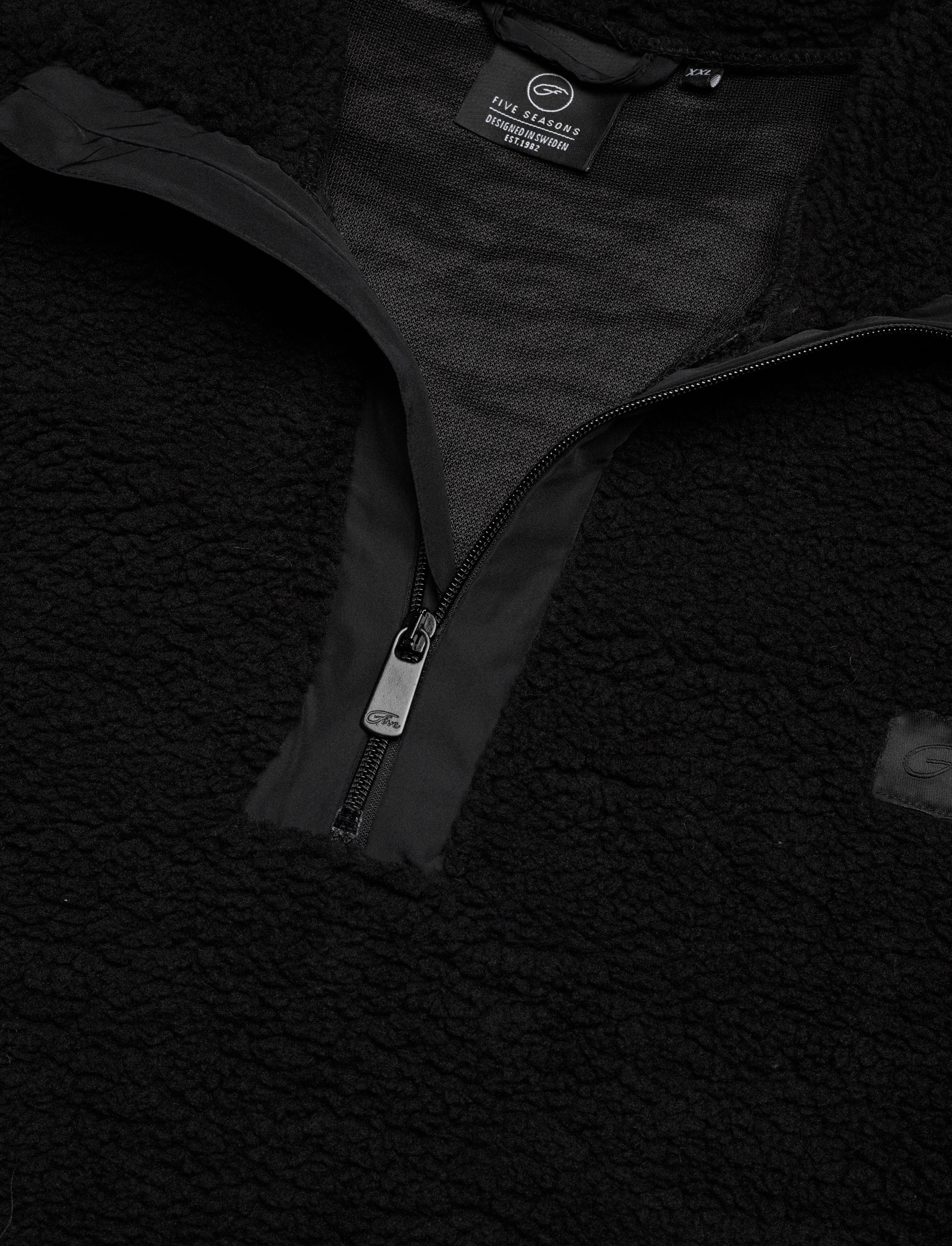 Five Seasons - RIMSTIGEN HALF ZIP M - black - 2