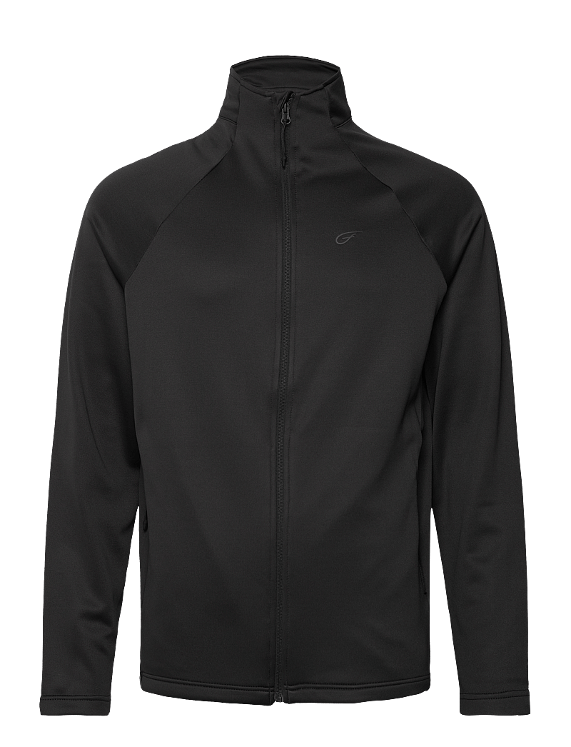 Five Seasons - SUNNE ZIP JKT M - fleece & mellanlager - black - 0