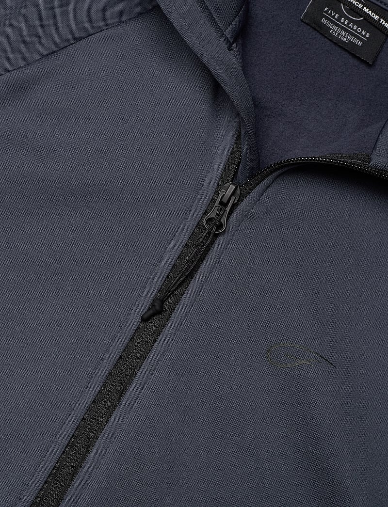 Five Seasons - SUNNE ZIP JKT M - fleece & mellanlager - storm - 4