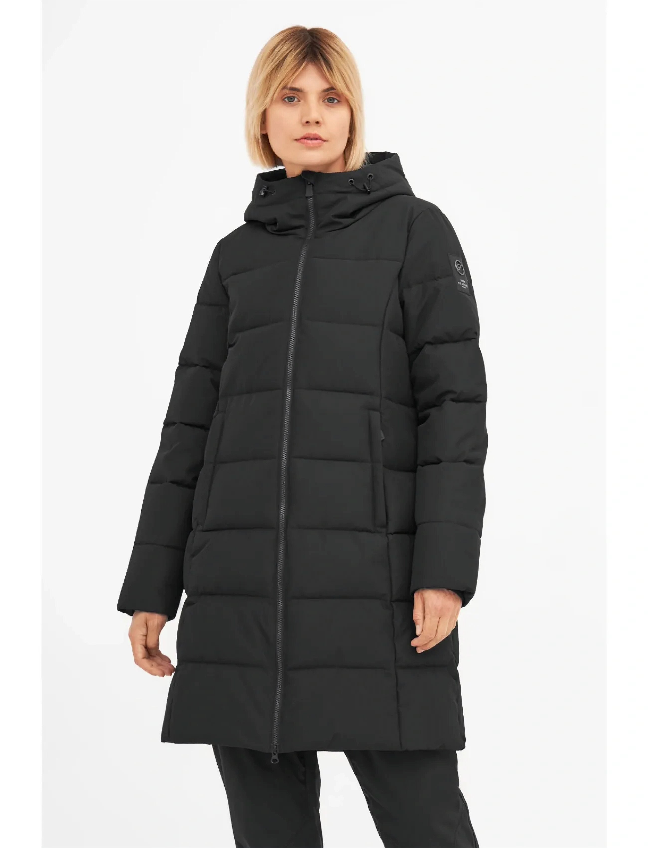 Five Seasons Effie Jkt W, 40, Black, Frakker > Vatterede Frakker, Dame