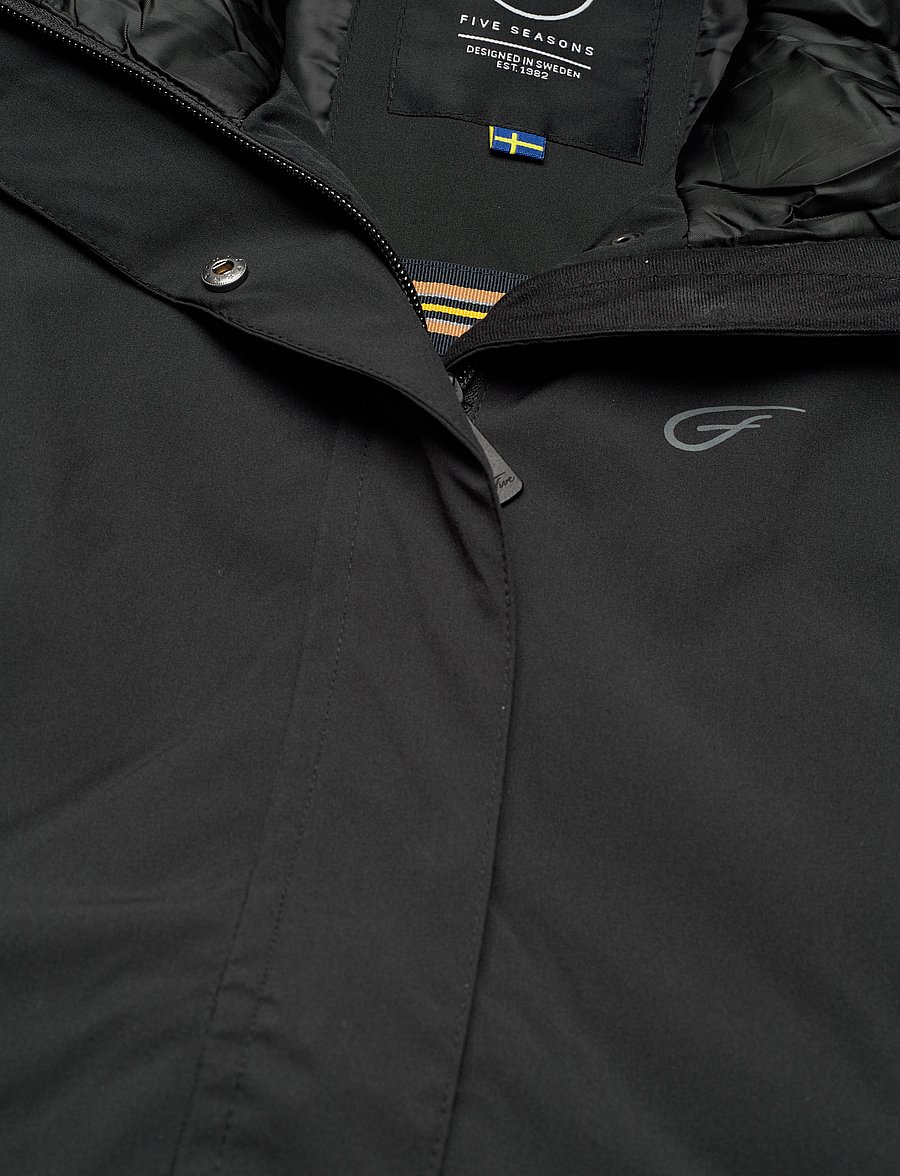 Five Seasons - JEMIMA JKT W - parkatakit - black - 5