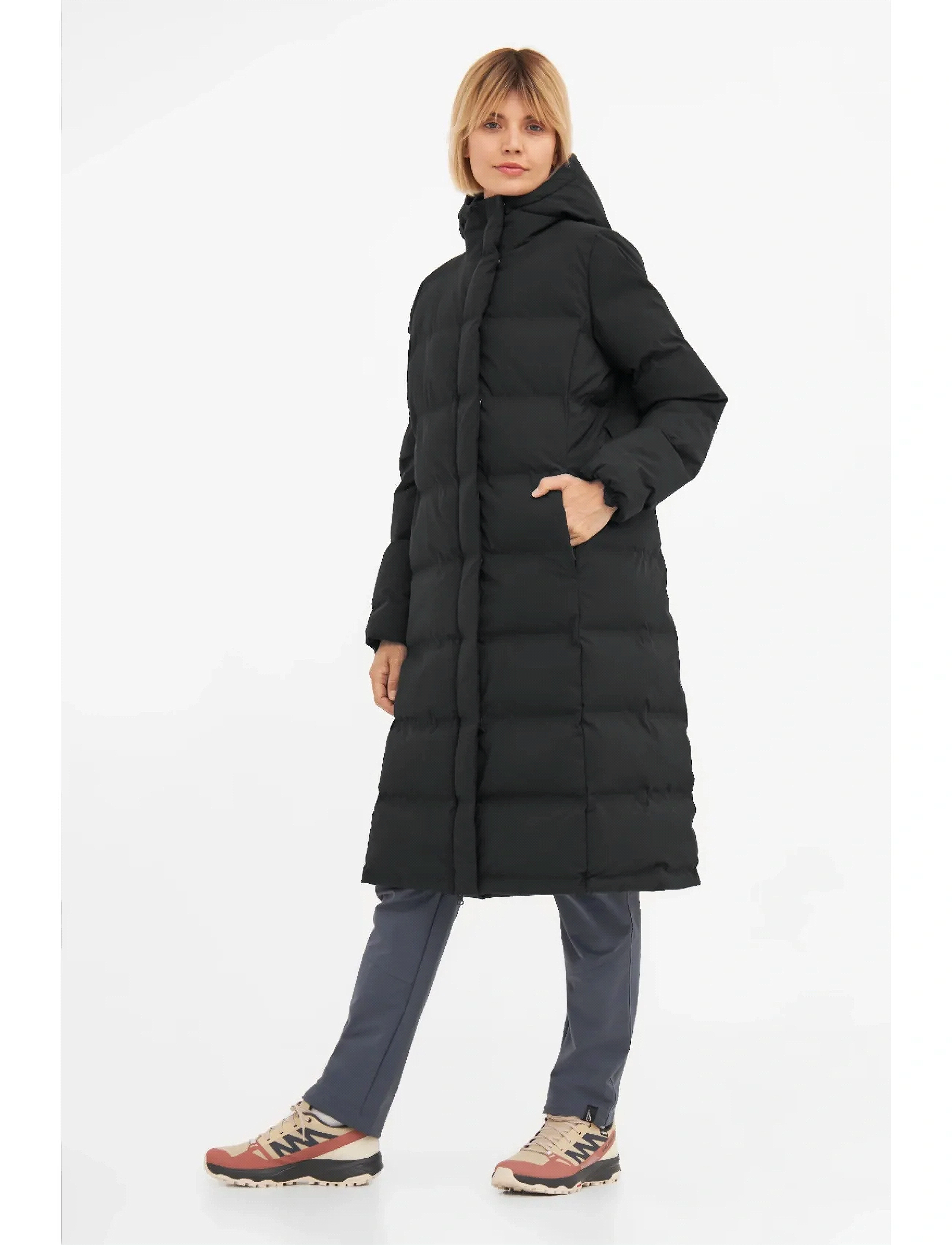 Five Seasons - IVORY JKT W - dunkåper - black - 3