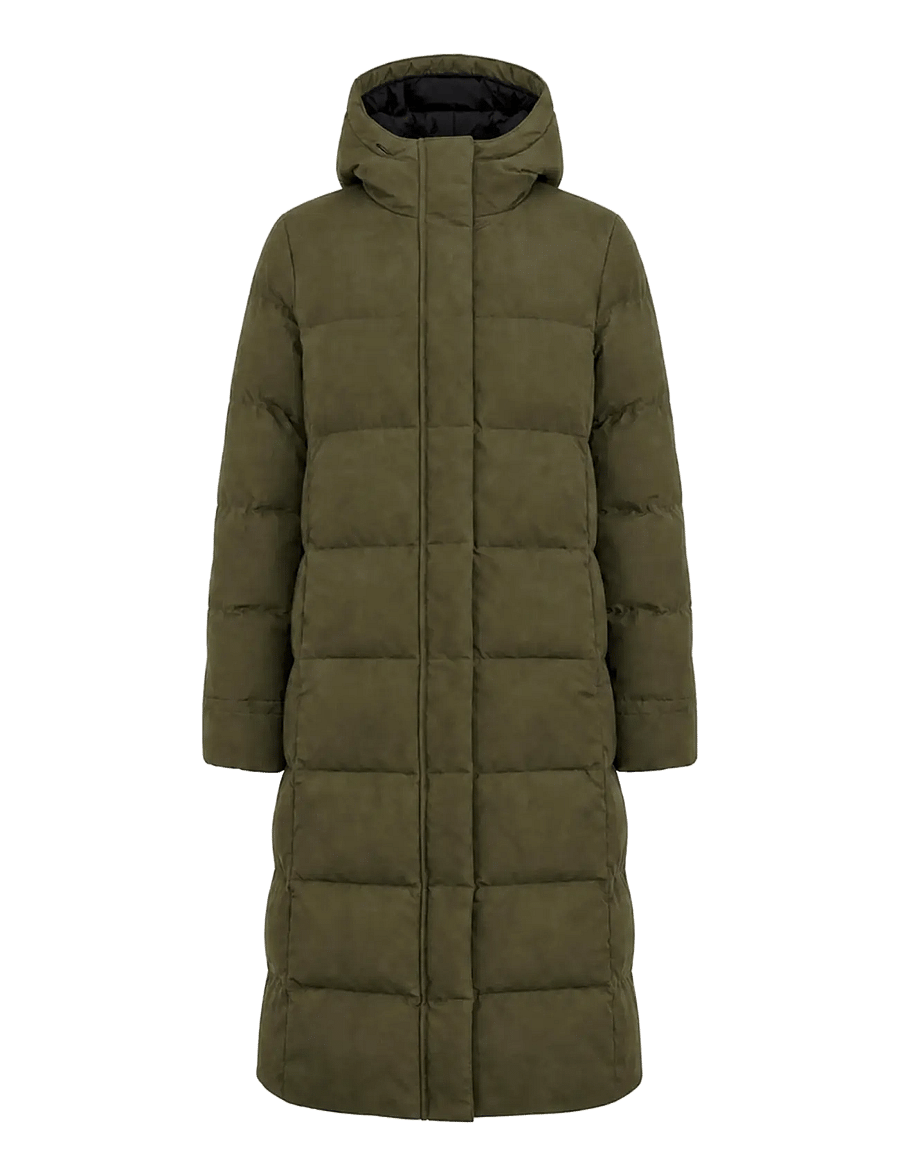 Five Seasons - IVORY JKT W - vinterjackor - green forest - 1