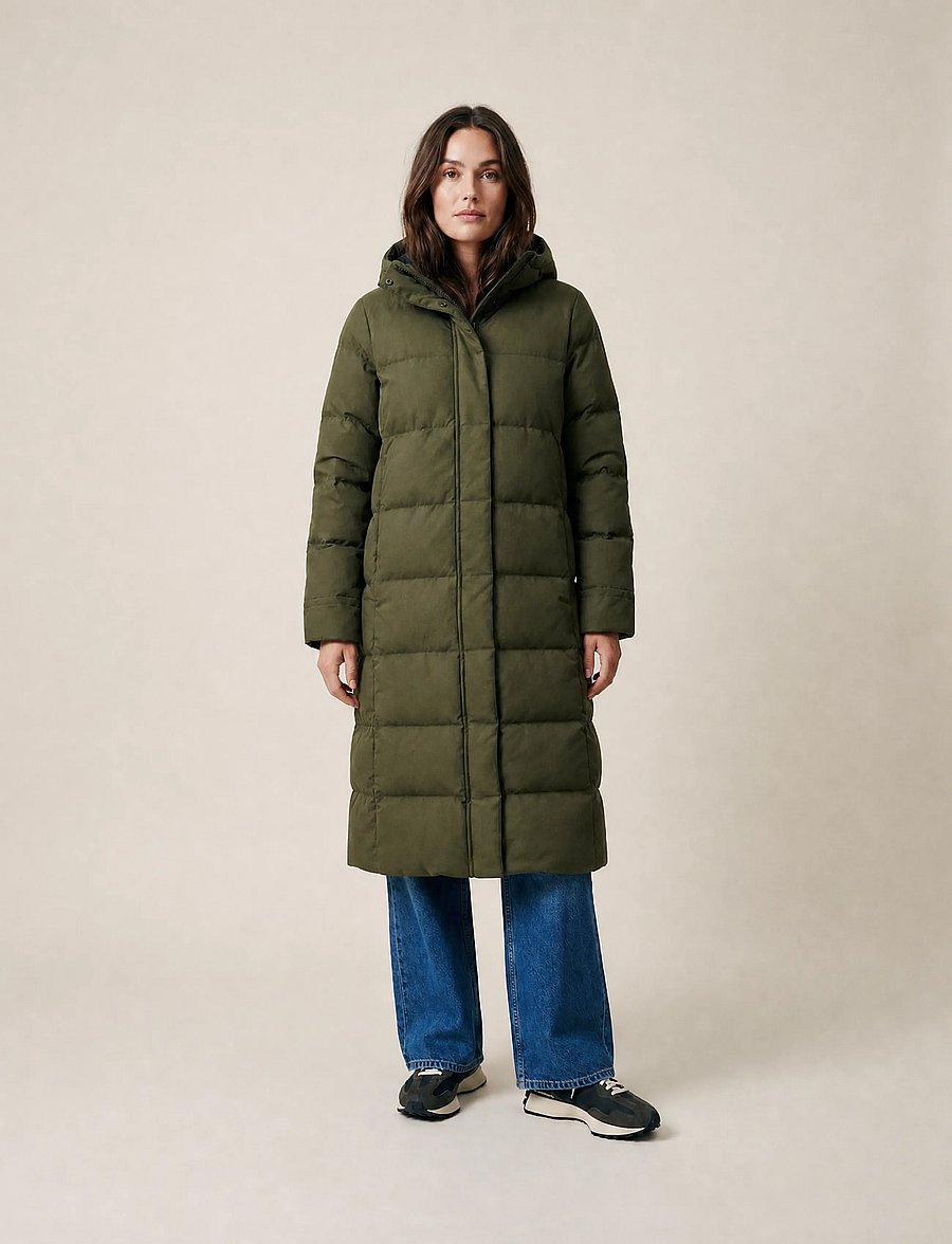 Five Seasons - IVORY JKT W - vinterjackor - green forest - 0