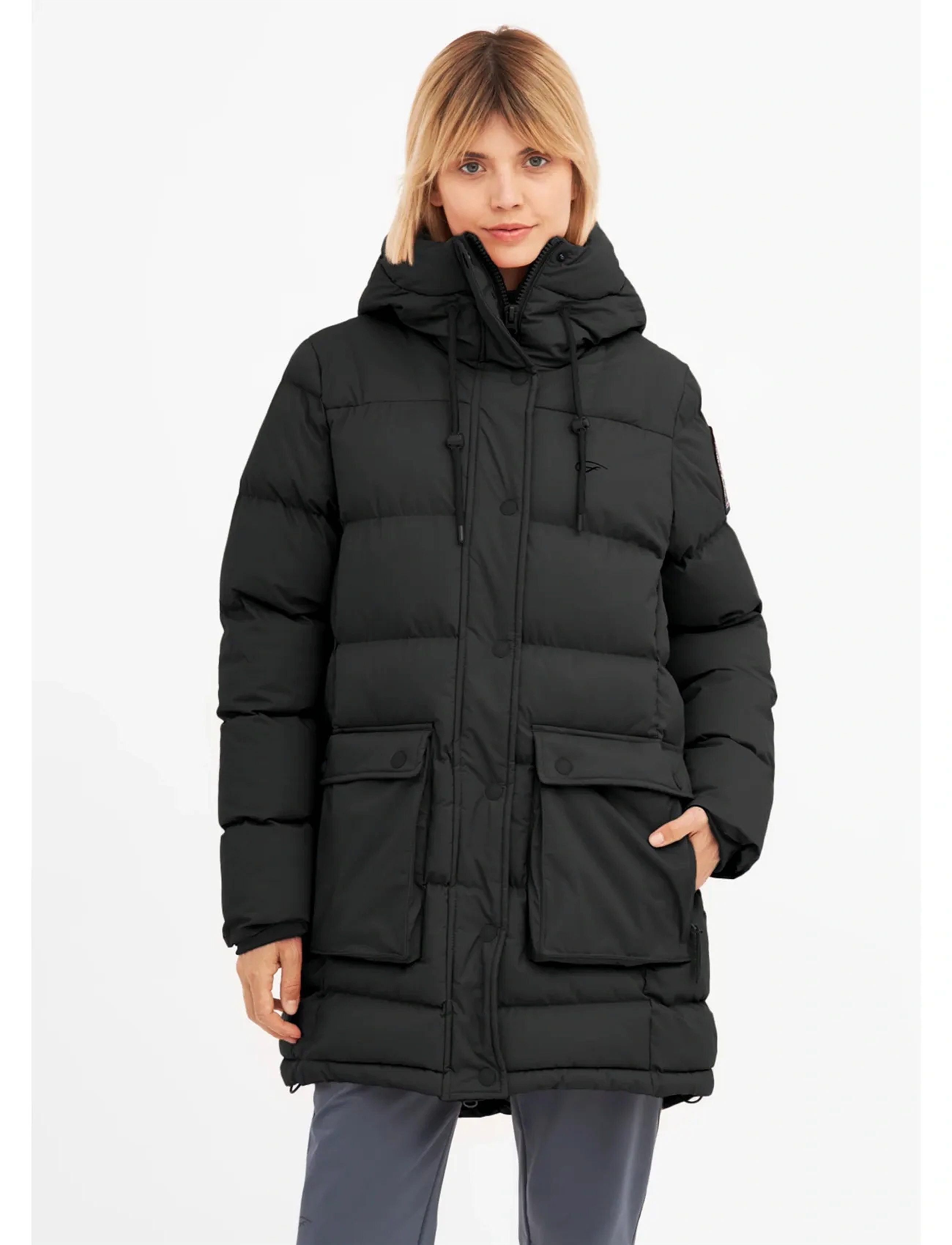 Five Seasons Nordkap Jkt W, 40, Black, Frakker > Vatterede Frakker, Dame