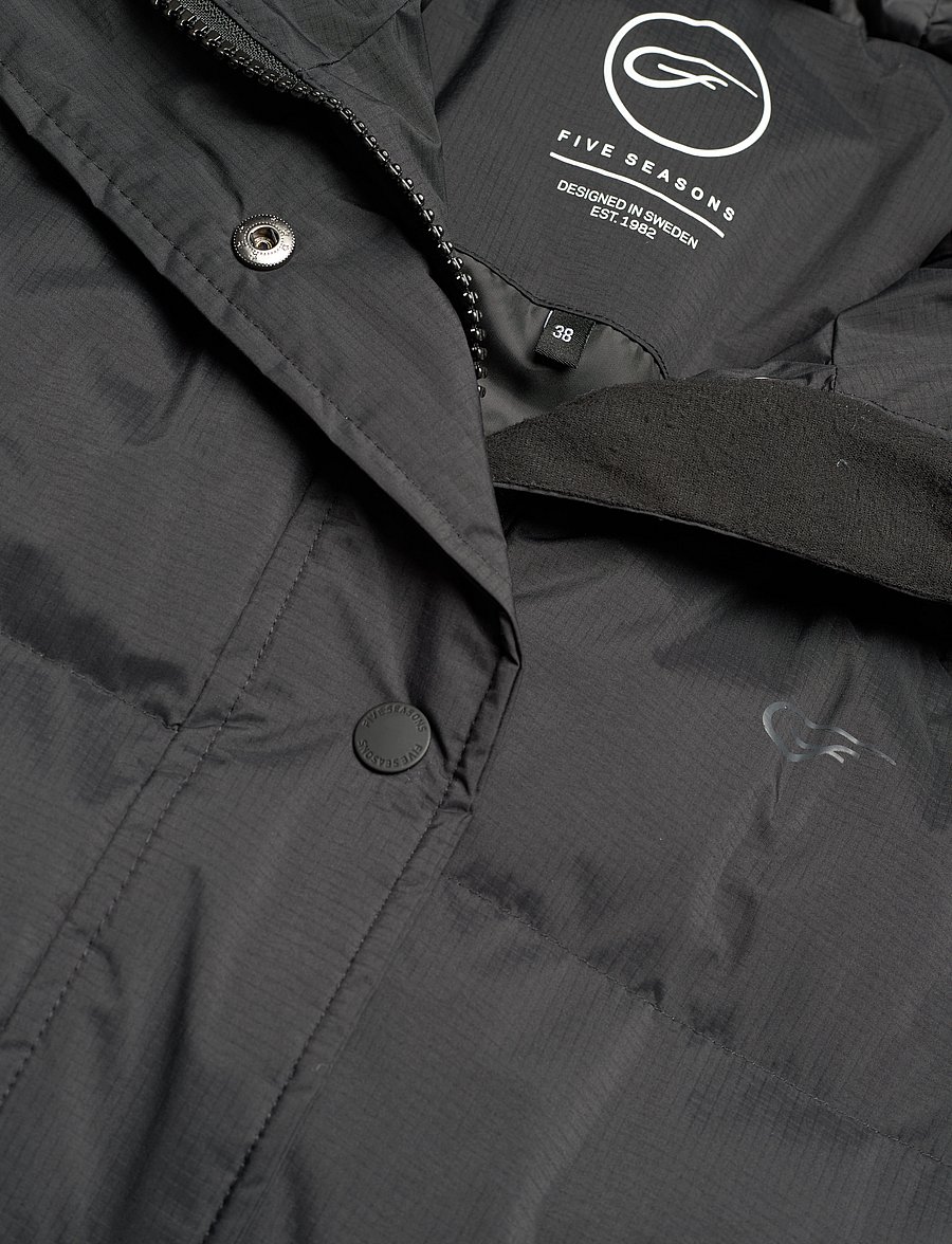 Five Seasons - NORDKAP JKT W - down jackets - black - 5