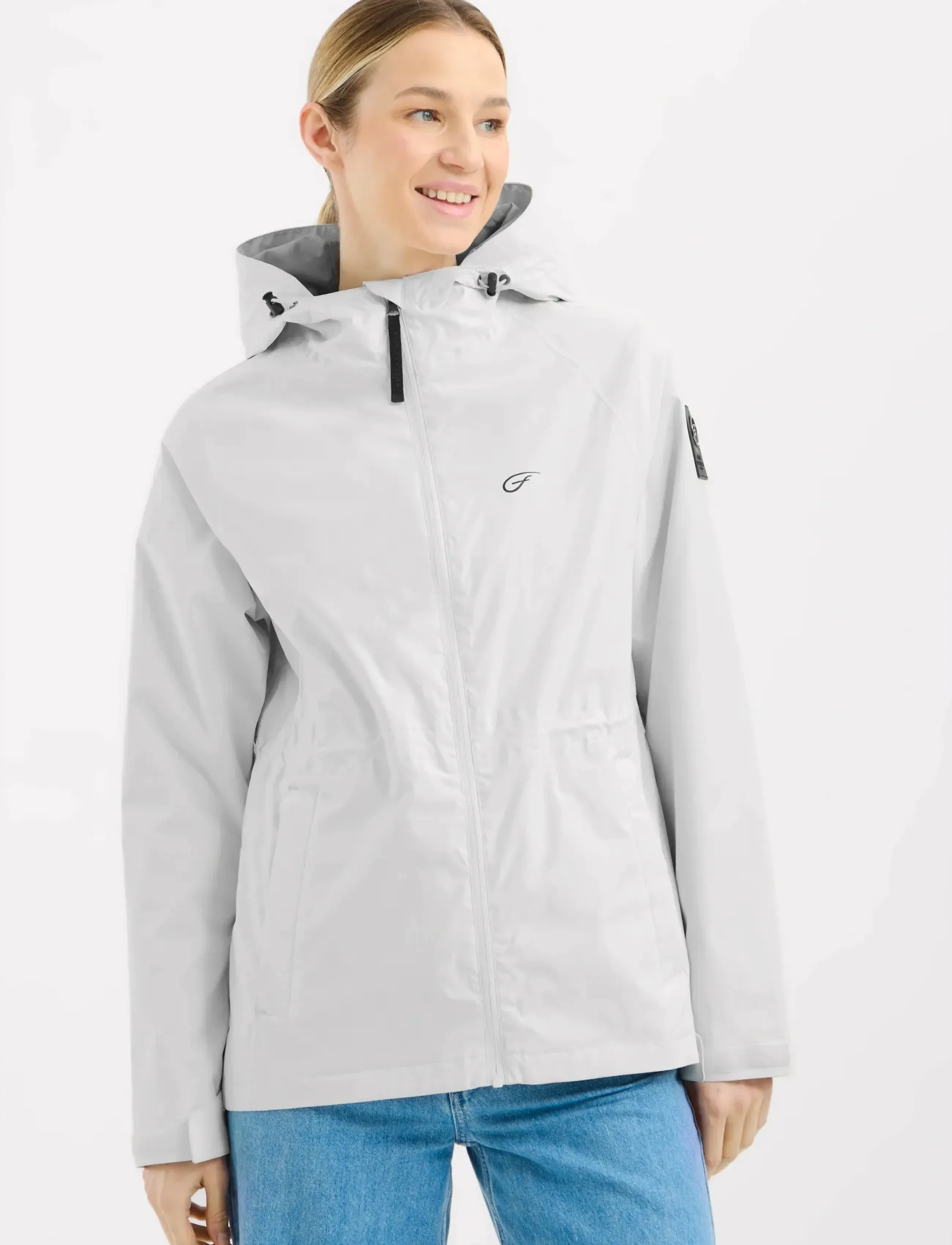Five Seasons - AMBER JKT W - overtøj - cloud - 4