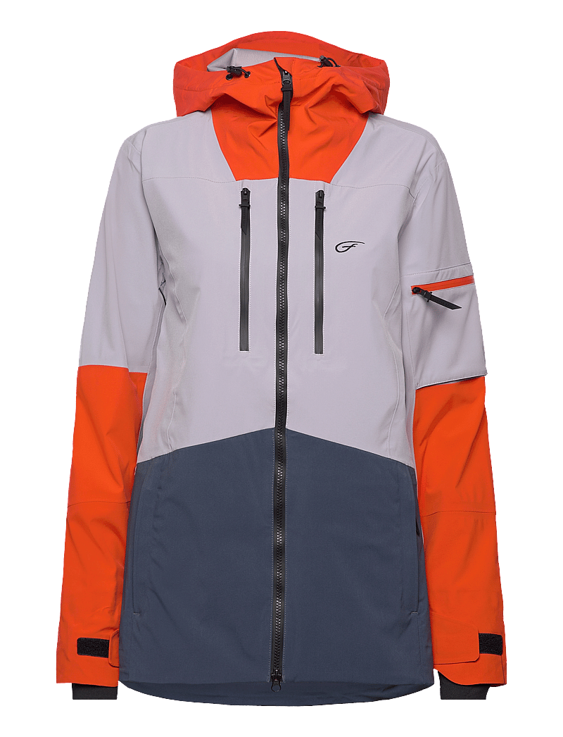 Five Seasons - HAKUBA JKT W - suusariietus - cool grey - 1