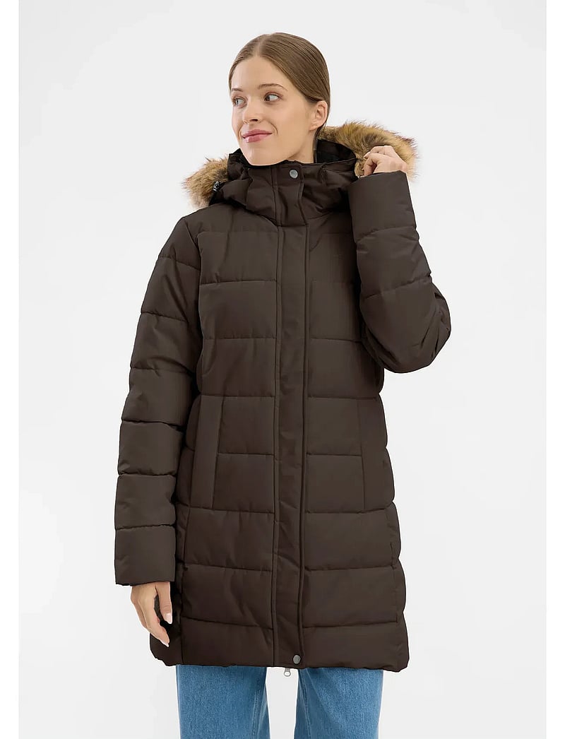 Five Seasons - HENNY JKT W - winter jacket - coffee - 0