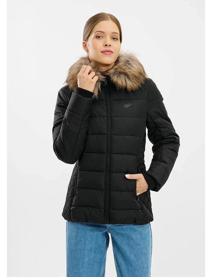 Five Seasons - VEGA JKT W - gewatteerde jassen - black - 0