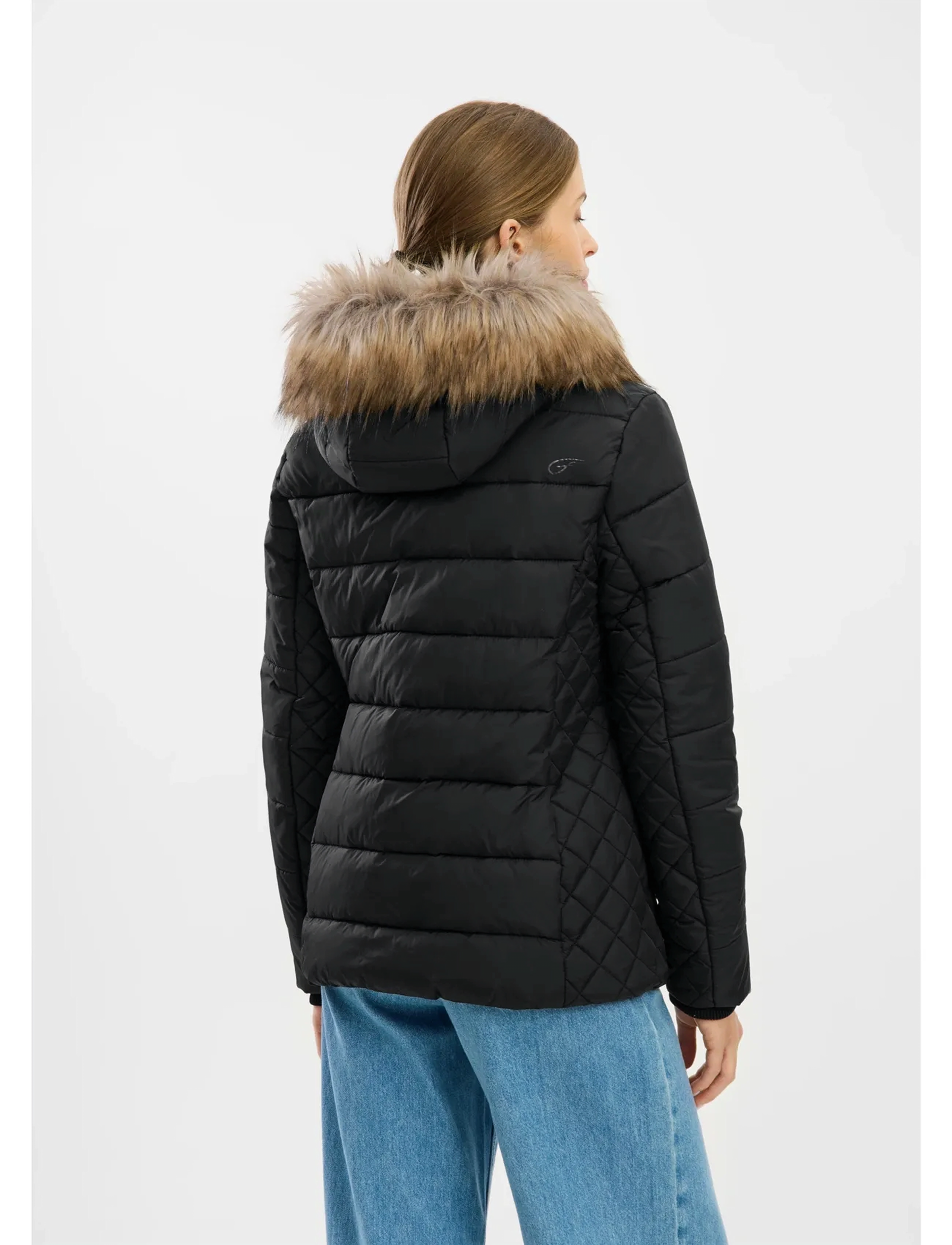 Five Seasons - VEGA JKT W - wyściełane kurtki - black - 4