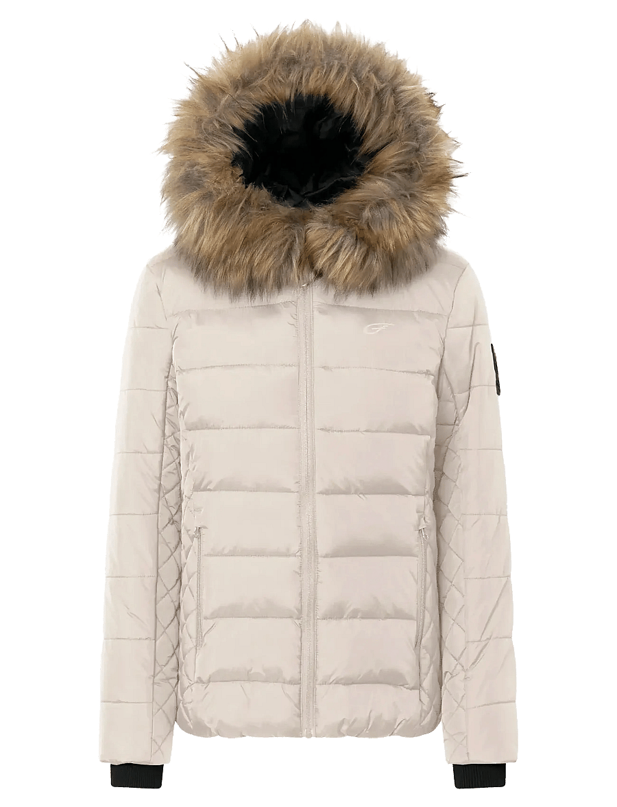 Five Seasons - VEGA JKT W - vinterjackor - oyster - 1