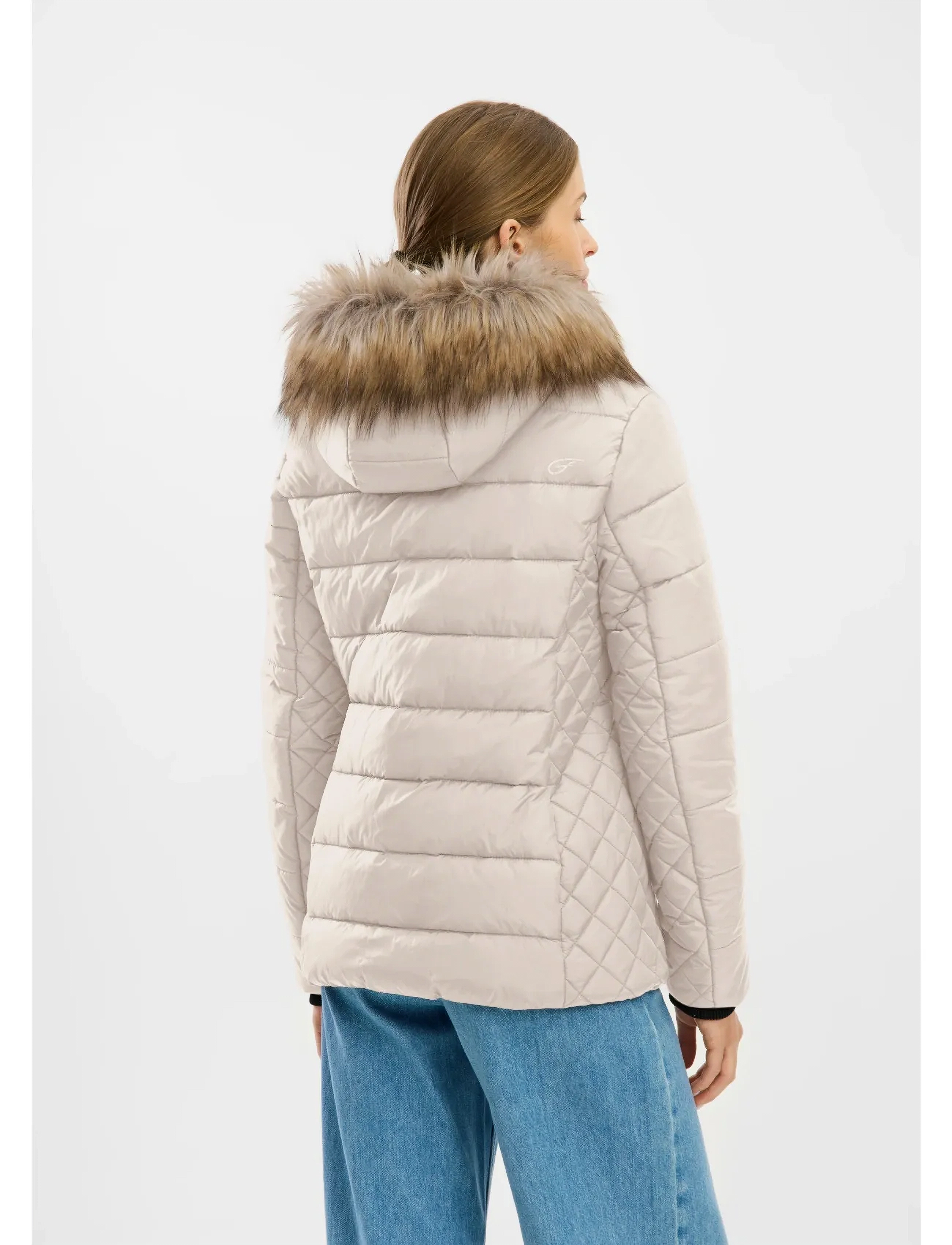 Five Seasons - VEGA JKT W - vinterjackor - oyster - 3