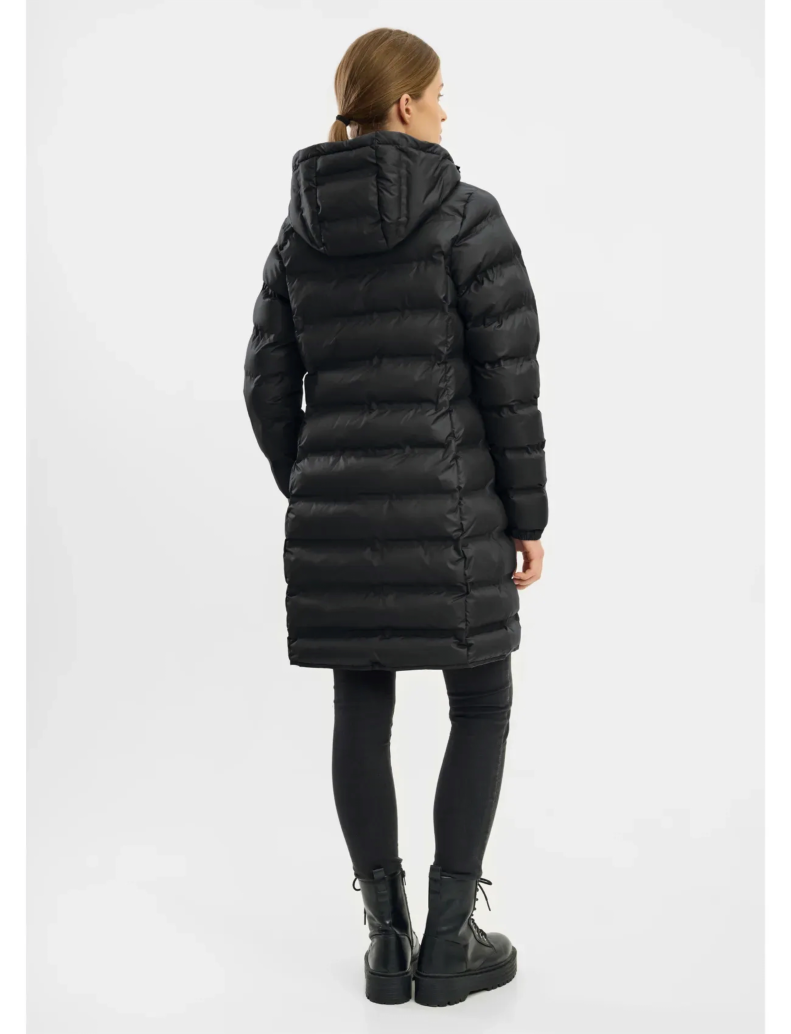 Five Seasons - TINDRA JKT W - winterjacken - black - 4