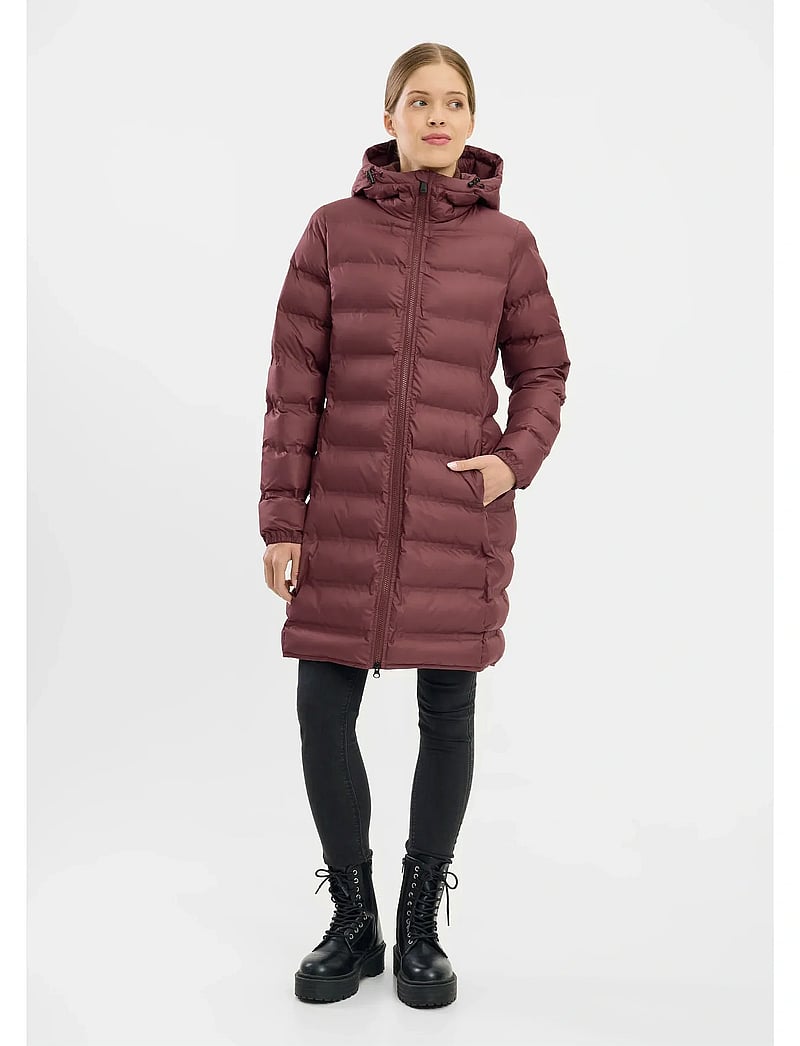 Five Seasons - TINDRA JKT W - dunjakker - cabernet - 0