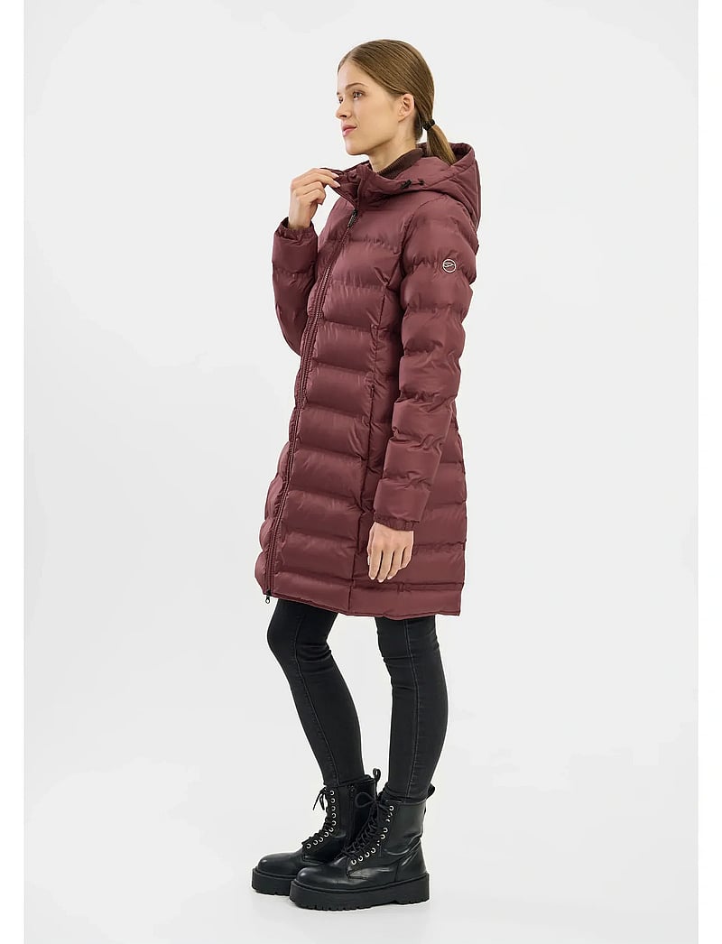 Five Seasons - TINDRA JKT W - dunjakker - cabernet - 3