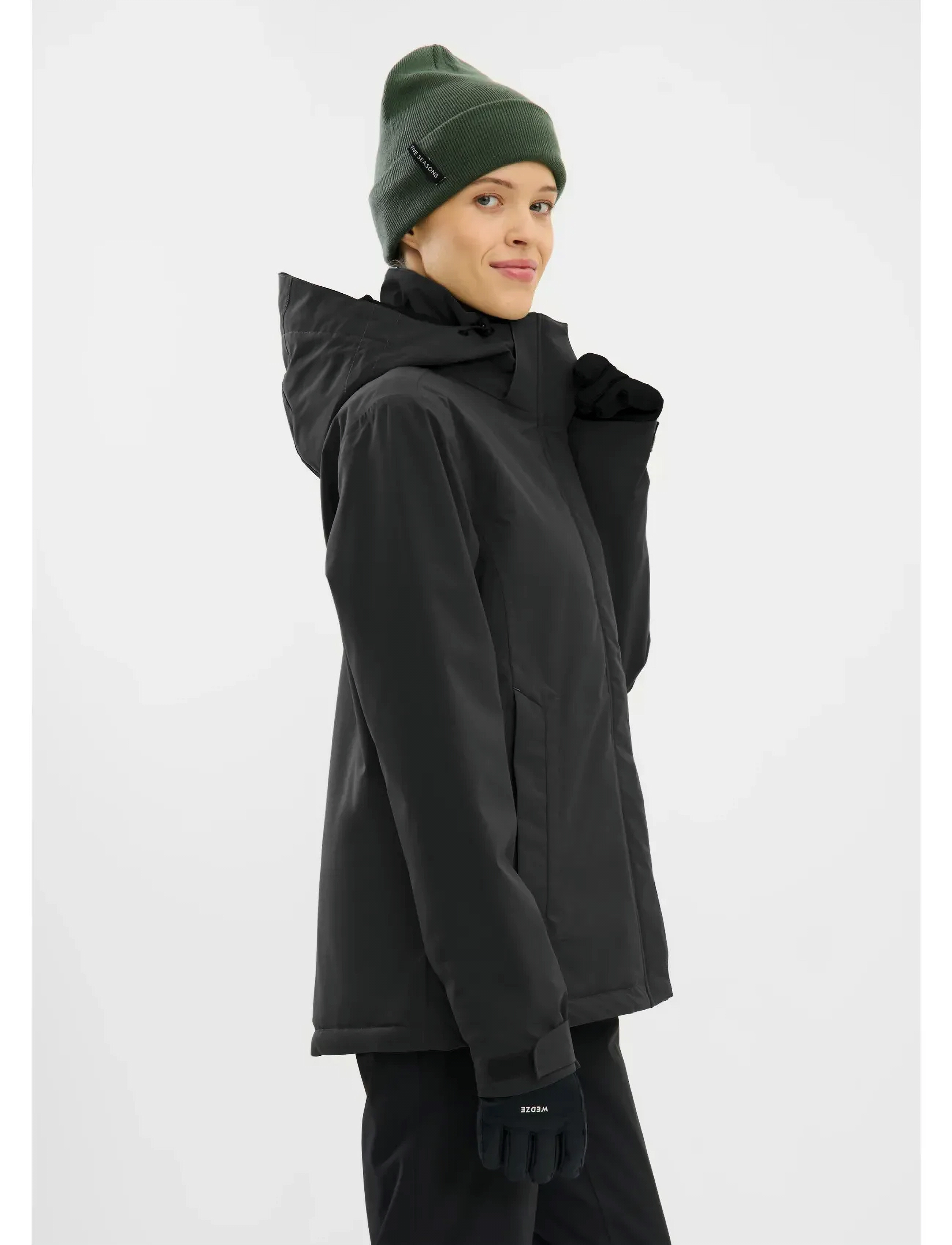 Five Seasons - VEMDALEN JKT W - friluftsjakker - black - 3