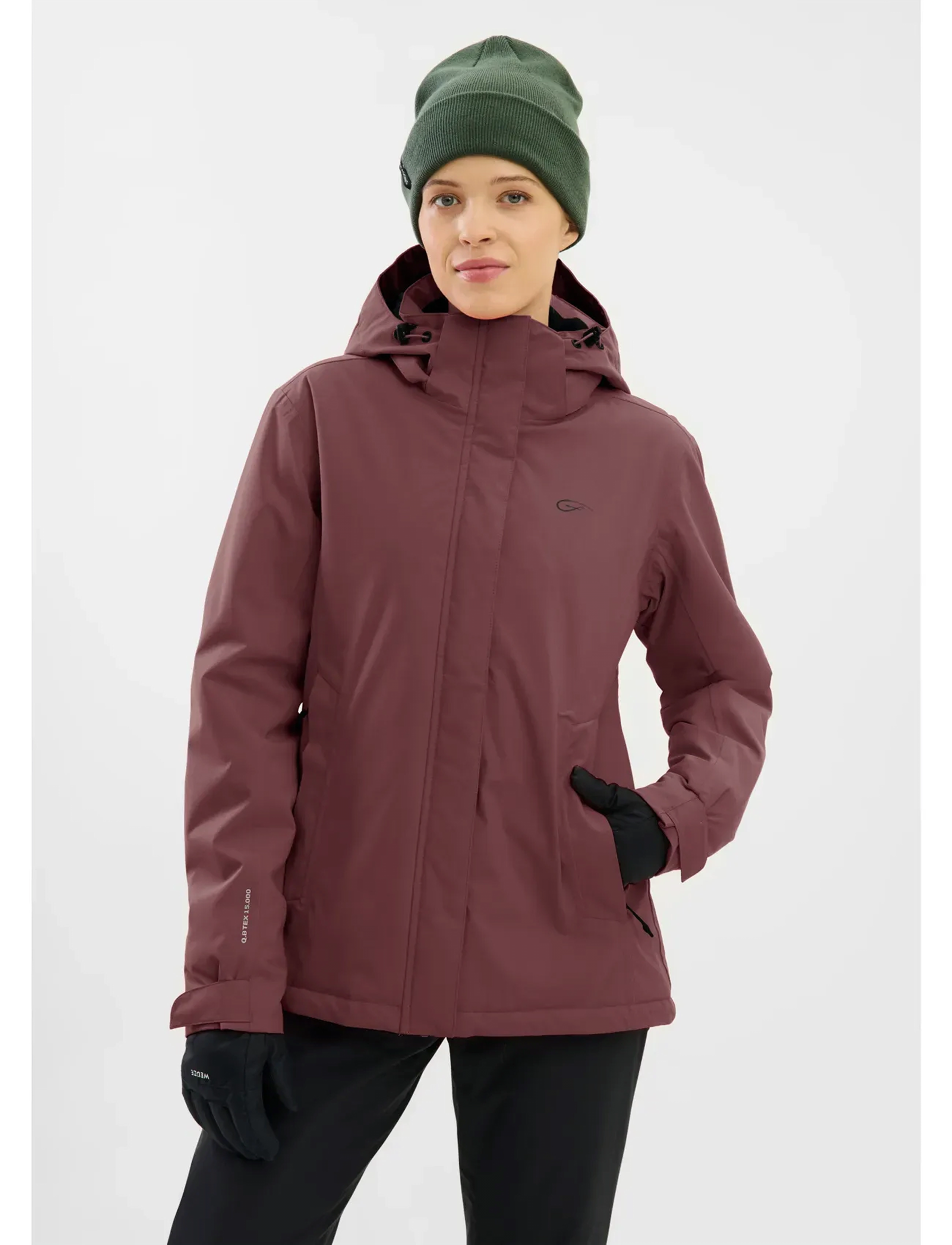 Five Seasons Vemdalen Jkt W, 42, Sport Jackets, Burgunderrot - Outdoor Frauen