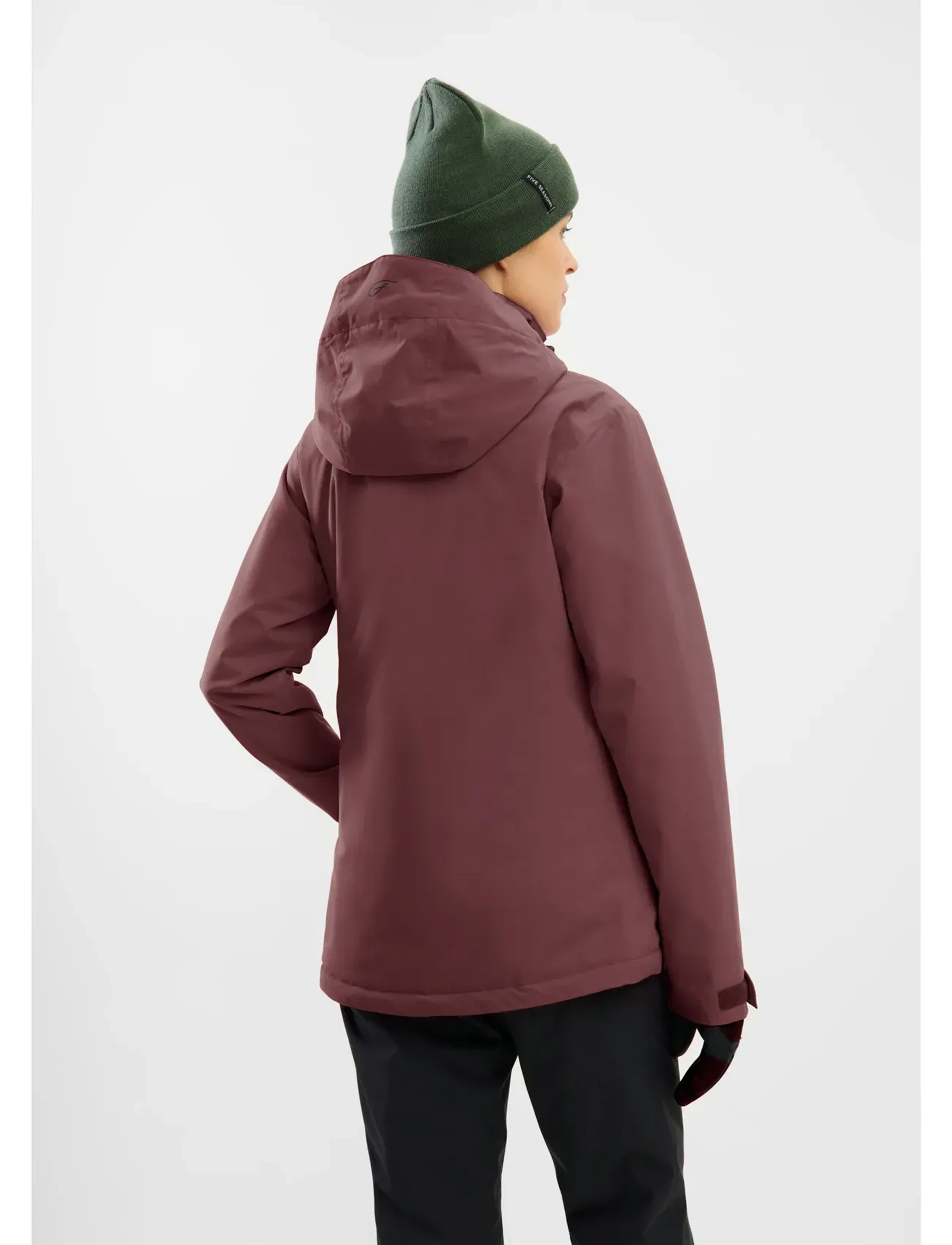 Five Seasons - VEMDALEN JKT W - friluftsjakker - cabernet - 4