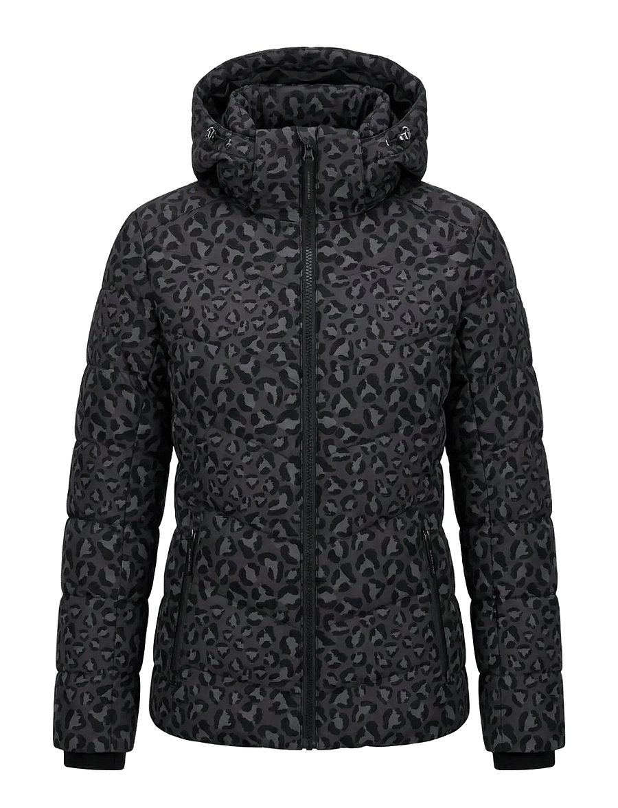 Five Seasons - MOIWA JKT W - ski wear - black leo - 1