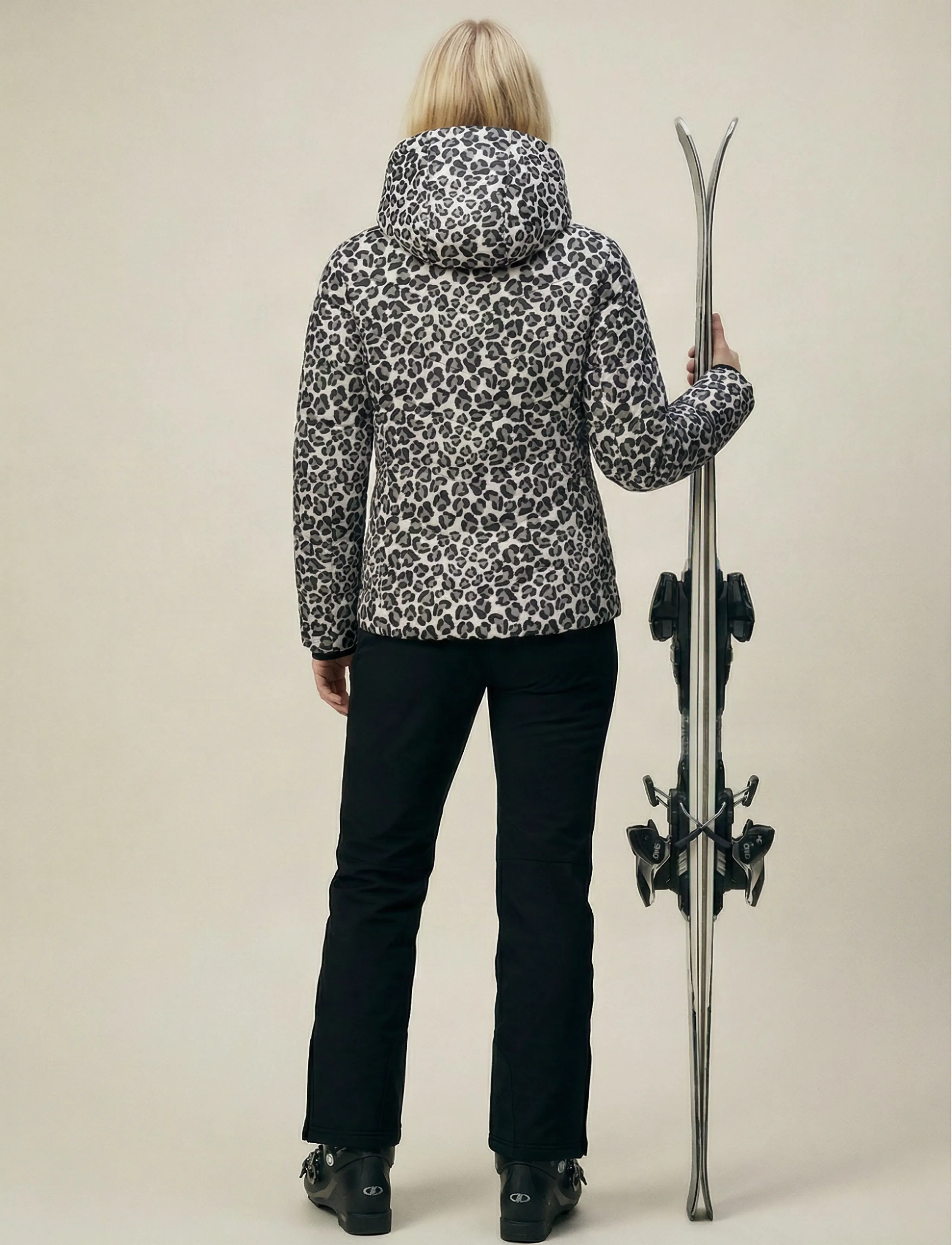 Five Seasons - MOIWA JKT W - ski wear - white leo - 0