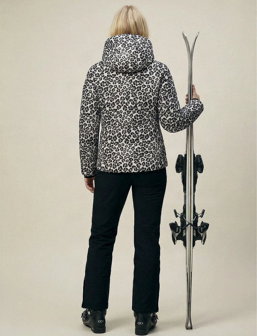 Five Seasons - MOIWA JKT W - ski wear - white leo - 0