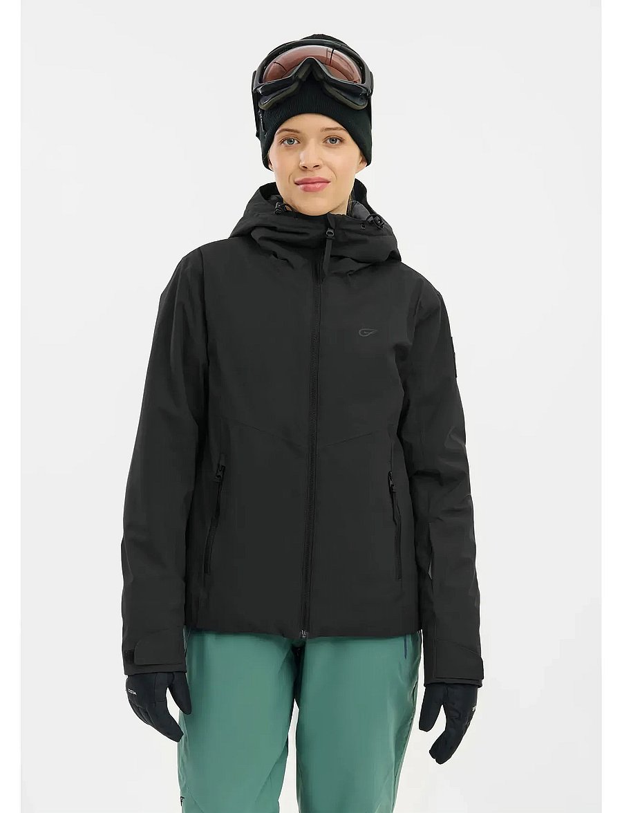 Five Seasons - VALLTER JKT W - suusariietus - black - 0