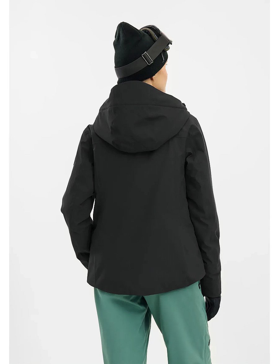 Five Seasons - VALLTER JKT W - suusariietus - black - 4
