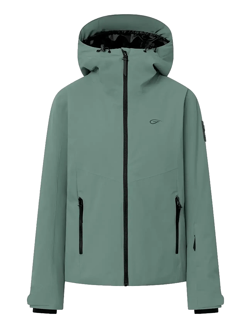 Five Seasons - VALLTER JKT W - hiihto- & laskettelutakit - silver pine - 1