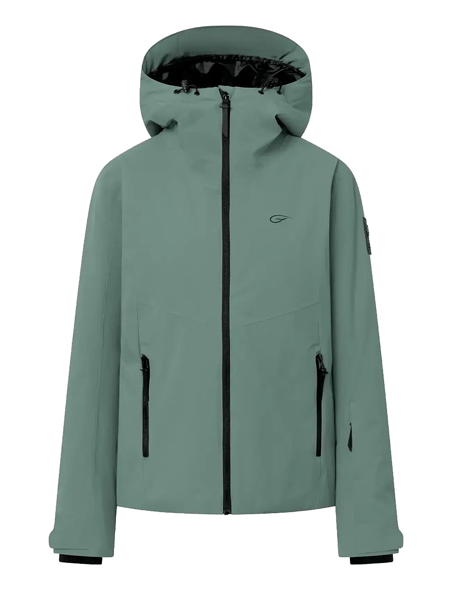 Five Seasons - VALLTER JKT W - skidkläder - silver pine - 1