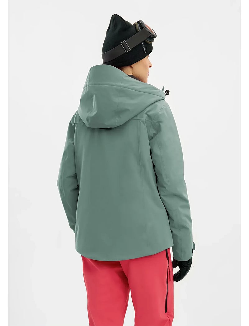 Five Seasons - VALLTER JKT W - hiihto- & laskettelutakit - silver pine - 4