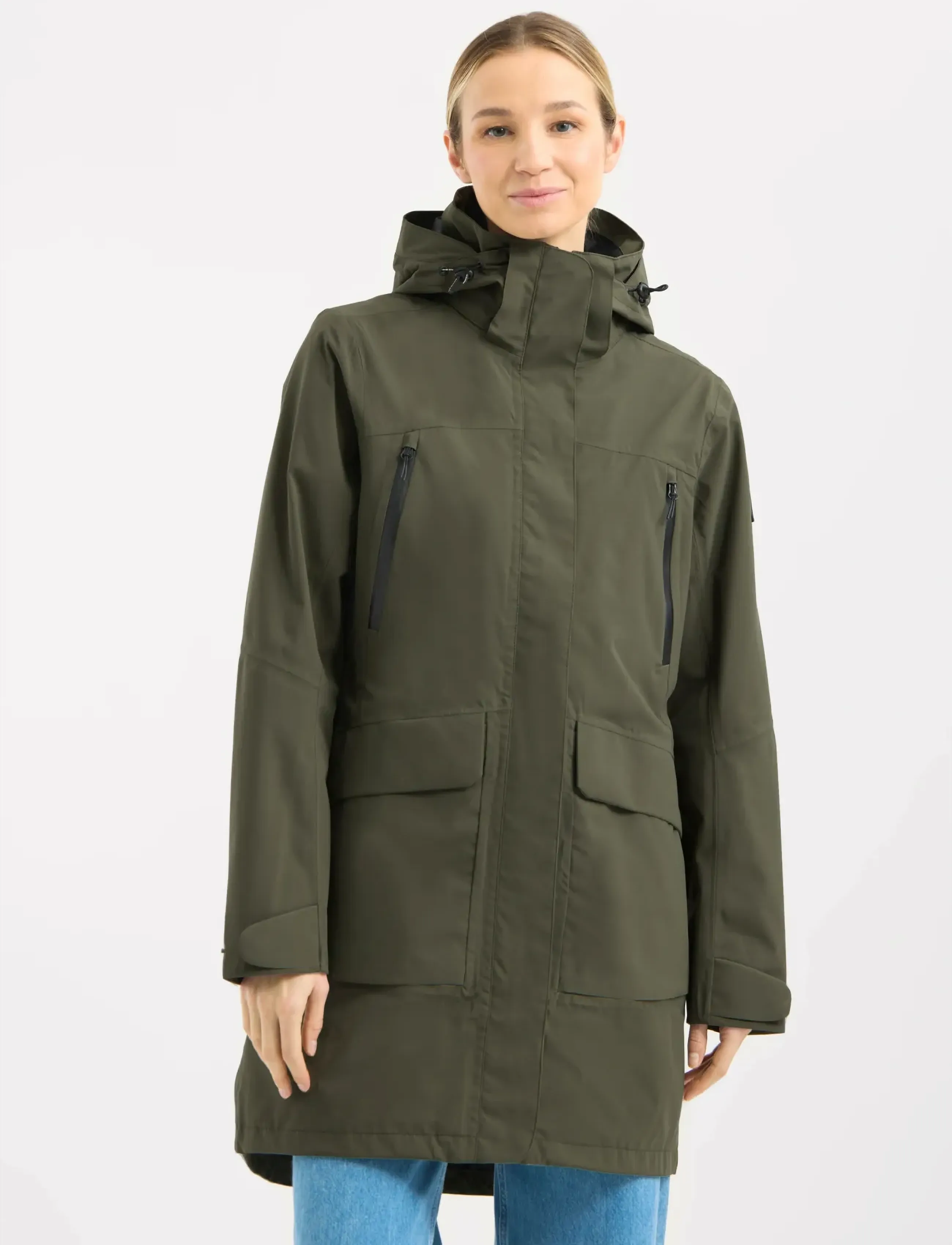 Five Seasons - KIRSTEN JKT W - frilufts- & regnjakker - beetle - 4