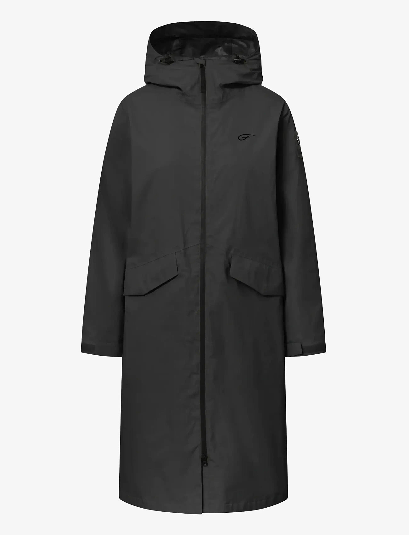 Five Seasons - MILLIE JKT W - vihmamantlid - black - 1