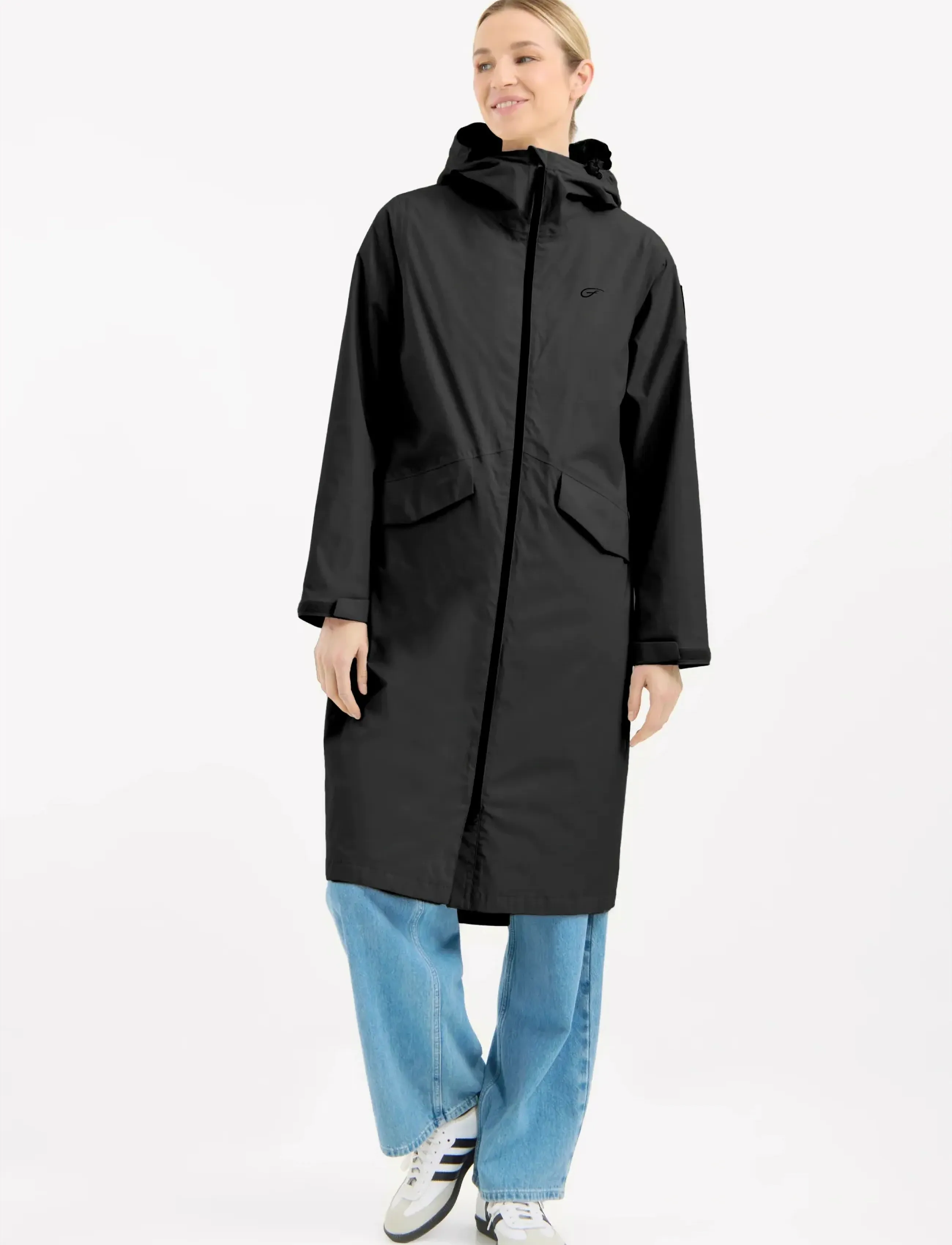 Five Seasons Millie Jkt W, 44, Black, Sport Rainwear > Sport Raincoats, Dame