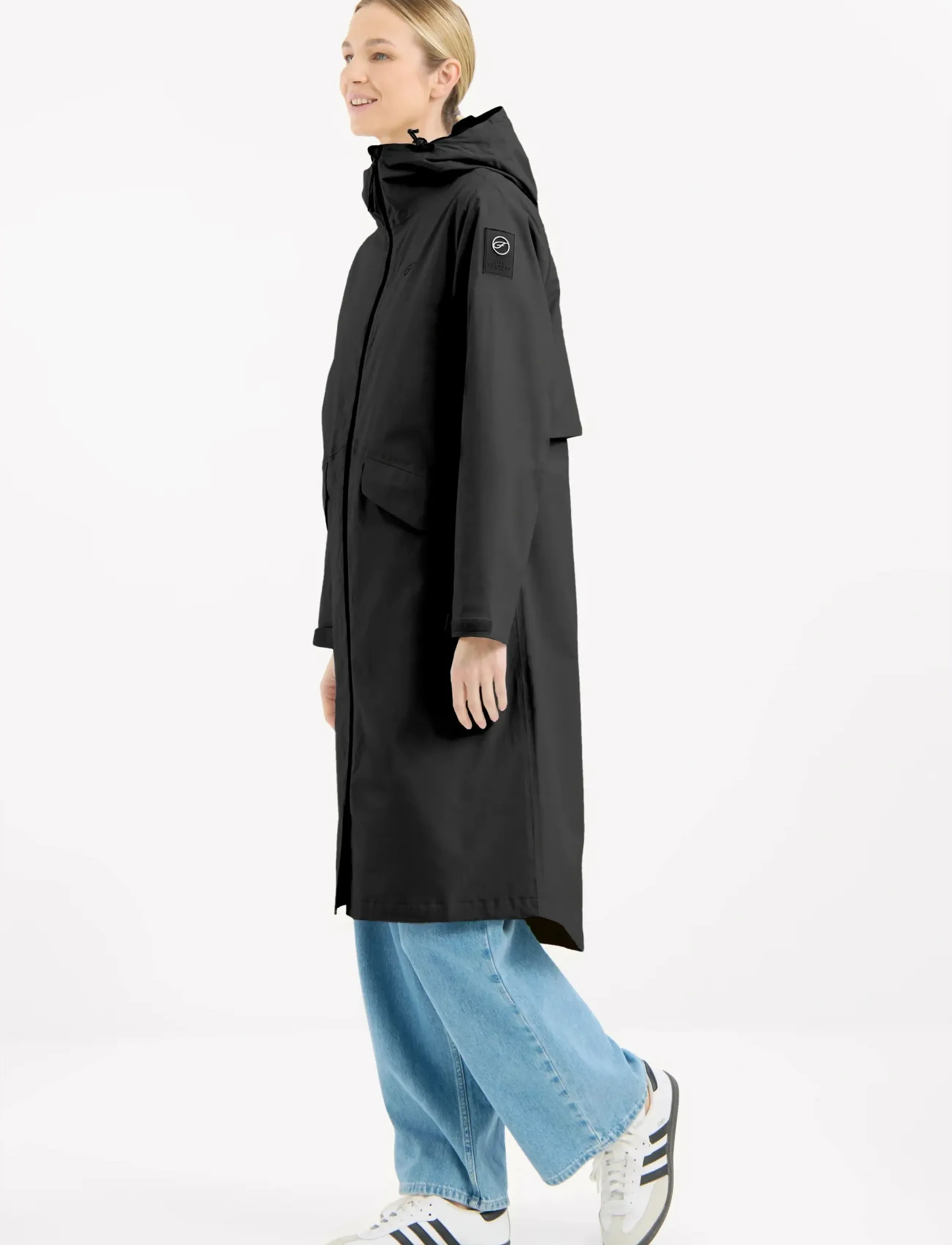 Five Seasons - MILLIE JKT W - regenmäntel - black - 3