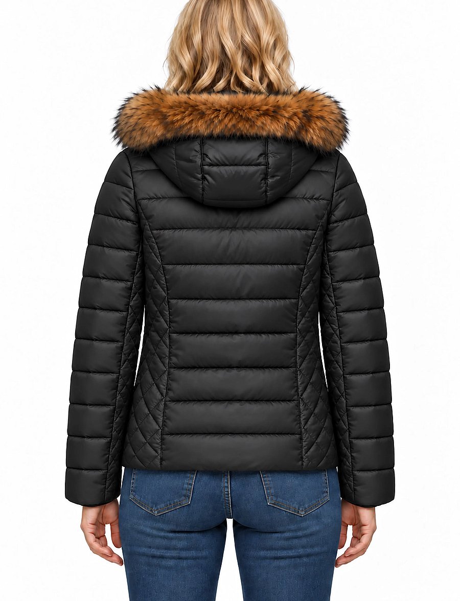 Five Seasons - LEXI JKT W - winterjacken - black - 3