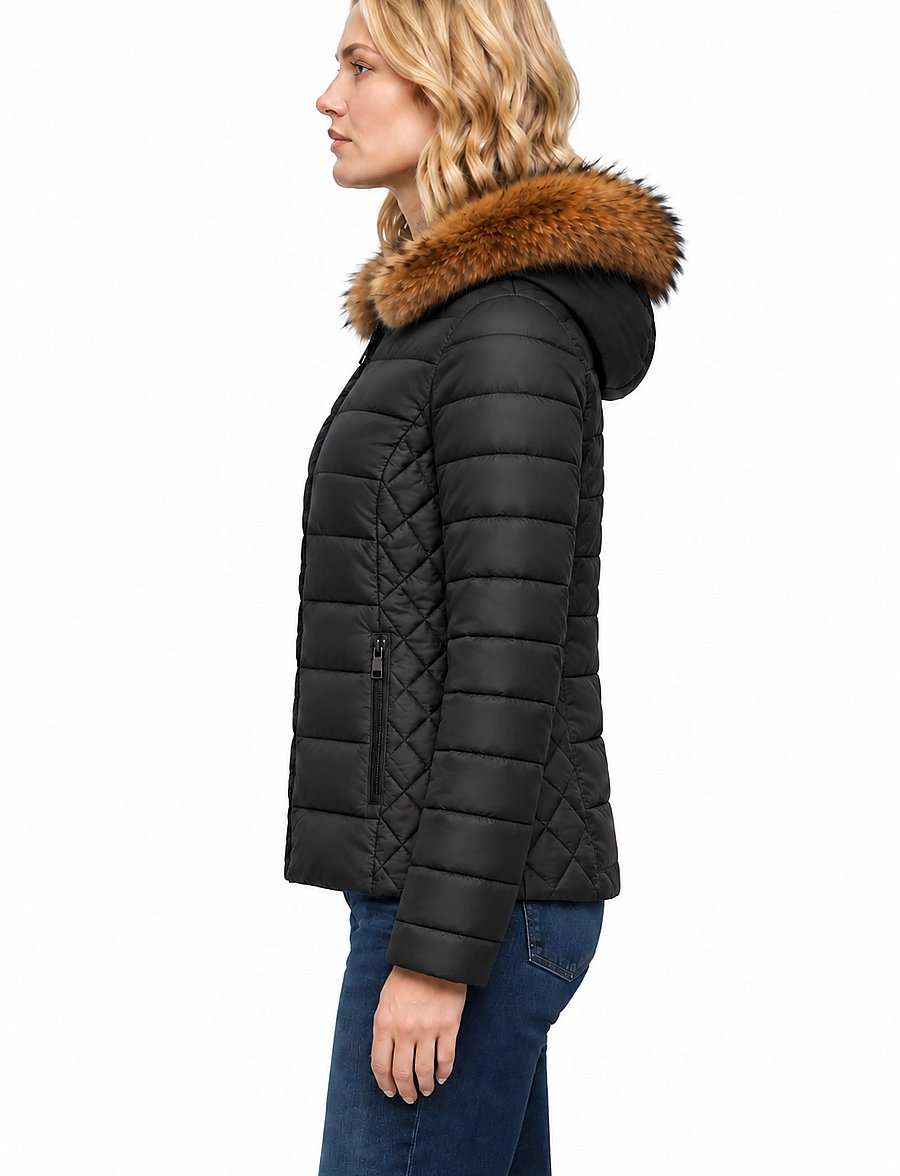Five Seasons - LEXI JKT W - winterjacken - black - 4
