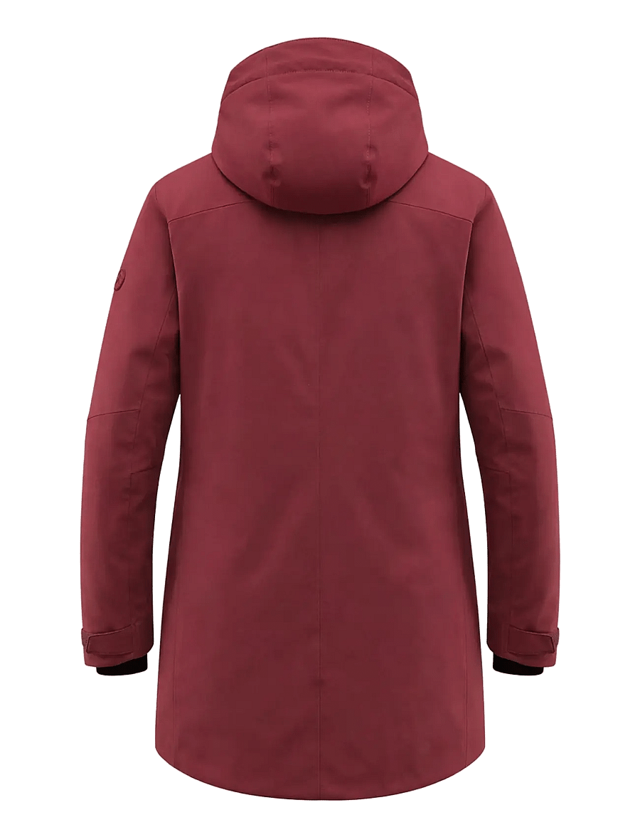 Five Seasons - VERA JKT W - vinterjackor - maroon - 2