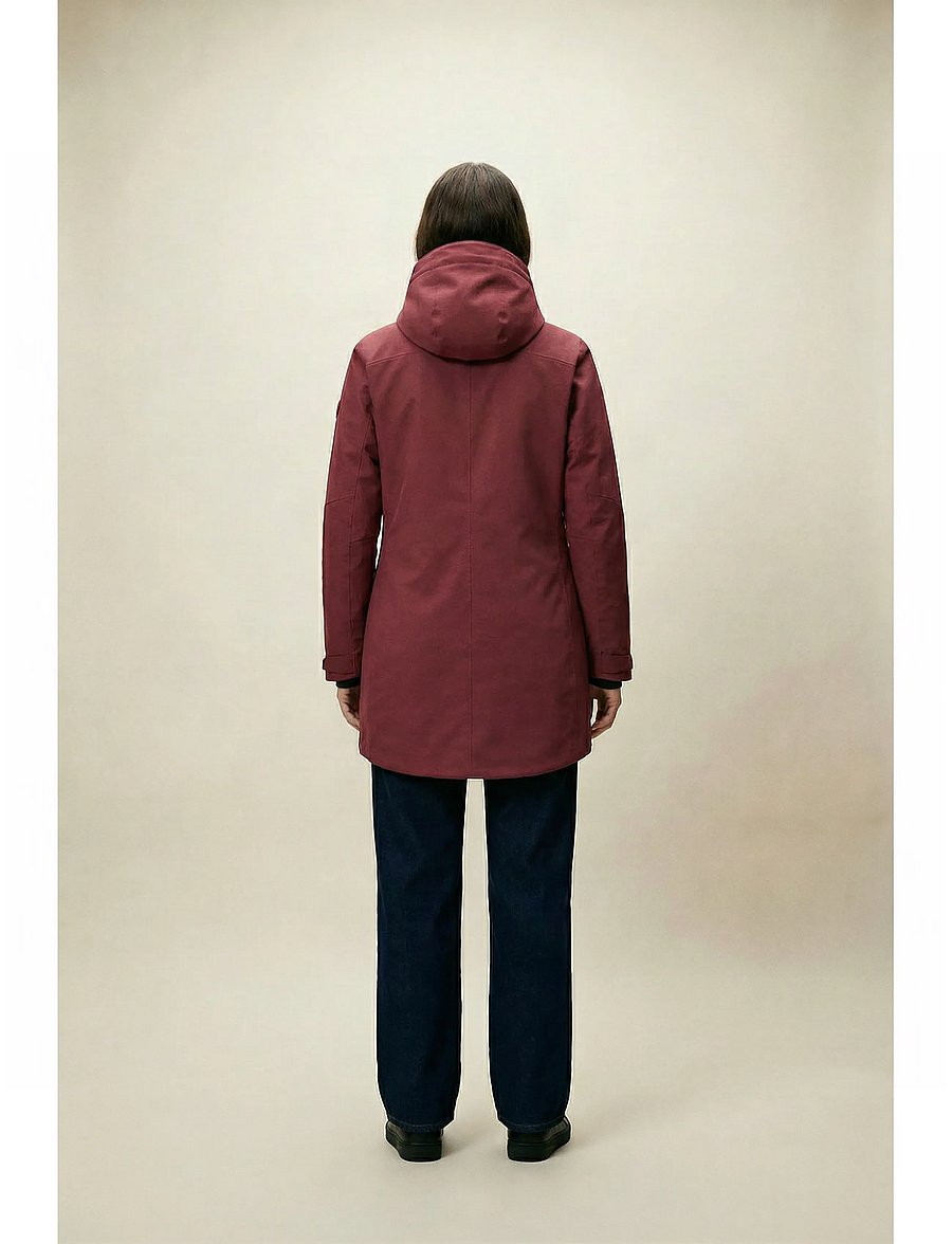 Five Seasons - VERA JKT W - vinterjackor - maroon - 3