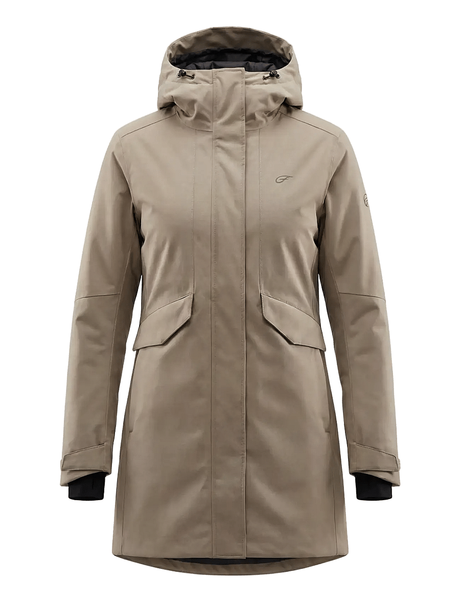 Five Seasons - VERA JKT W - vinterjakker - taupe - 1