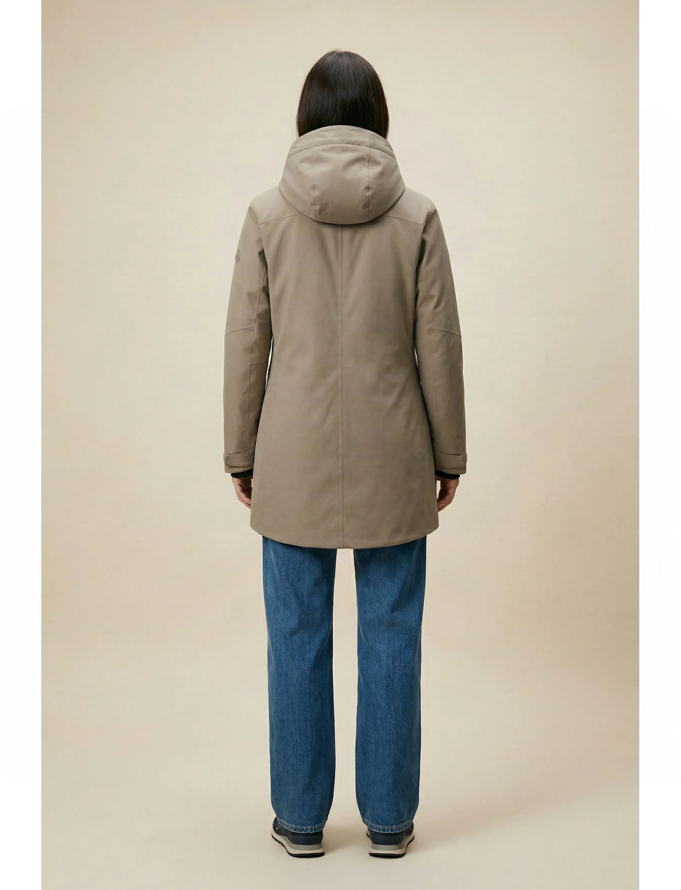Five Seasons - VERA JKT W - vinterjakker - taupe - 3