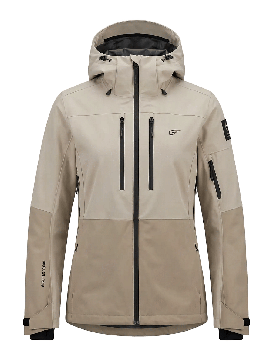 Five Seasons - MINOWA JKT W - ski wear - taupe - 1