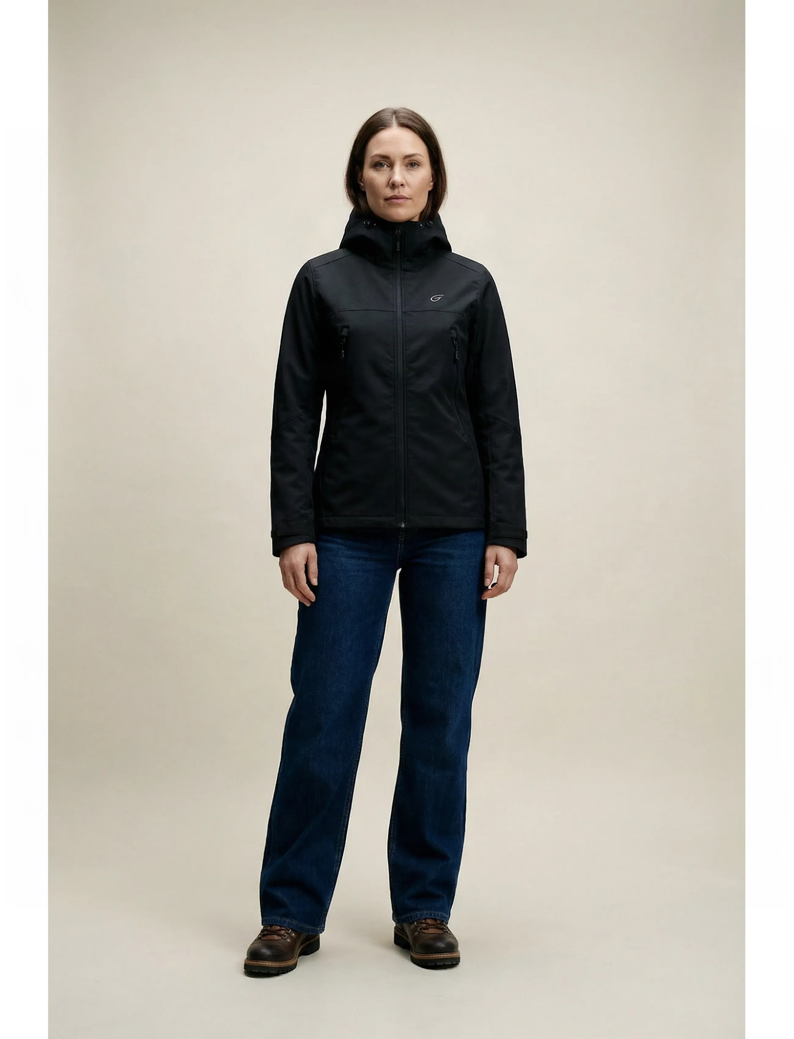 Five Seasons - RAMSAU JKT W - black solid - 0
