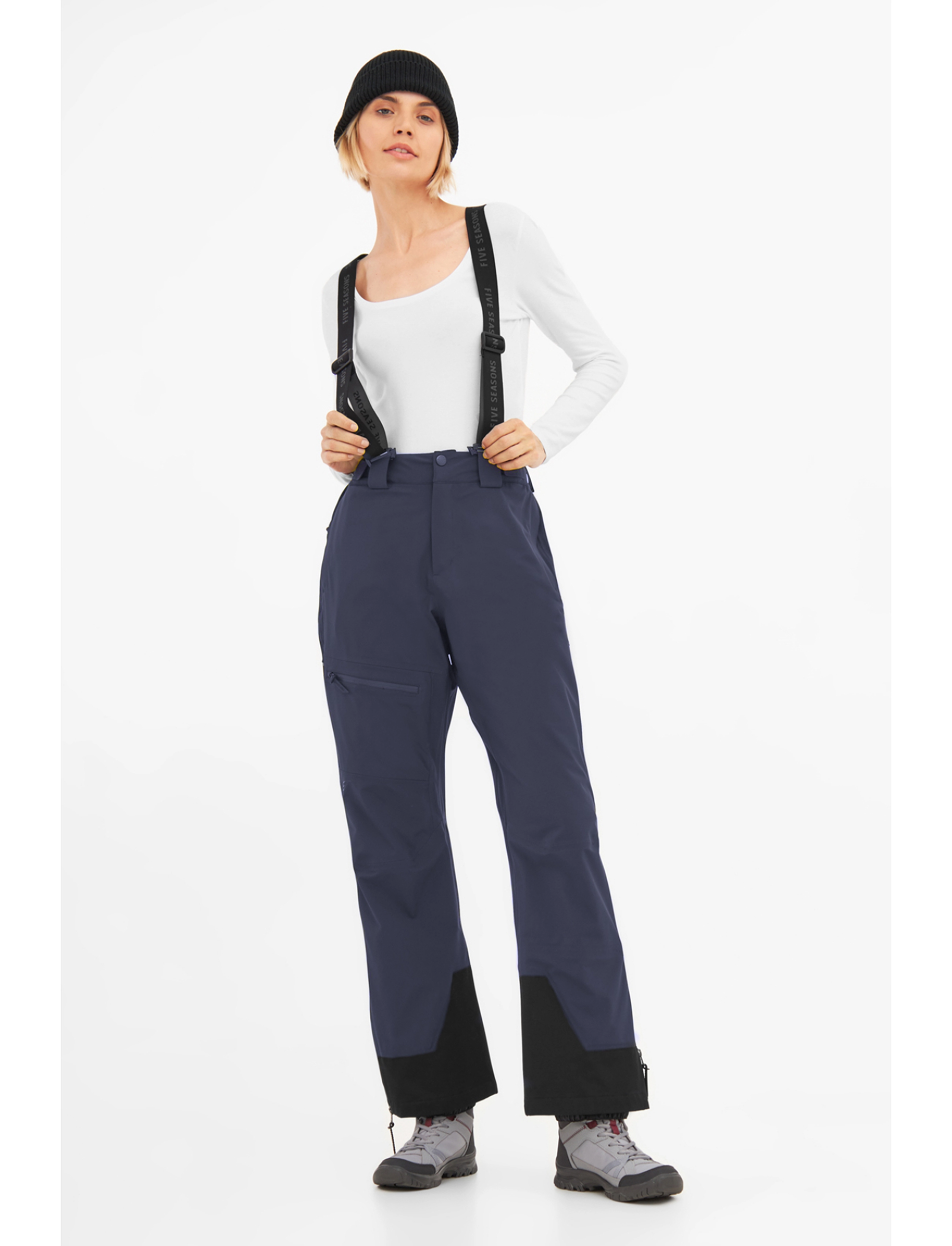 Five Seasons HAKUBA PNT W - Suusapüksid - STORM / grey